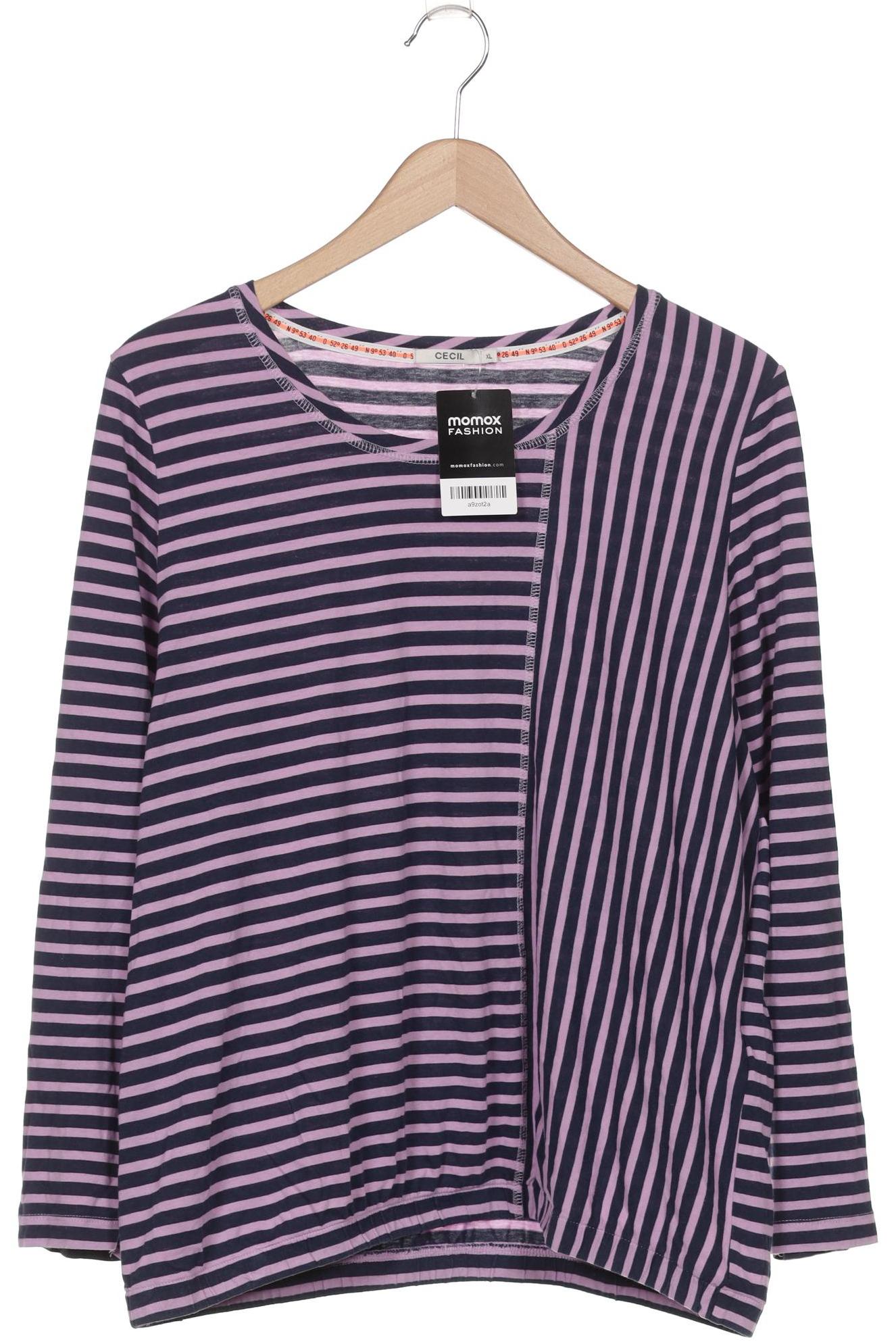 

Cecil Damen Langarmshirt, marineblau, Gr. 44