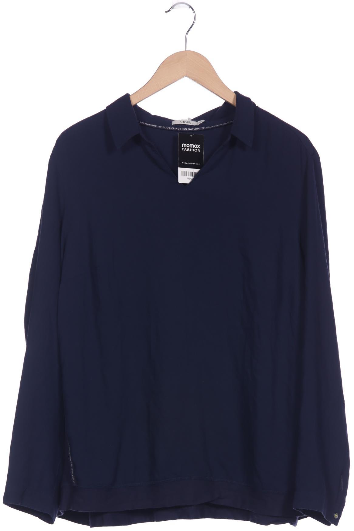 

Cecil Damen Langarmshirt, marineblau, Gr. 46