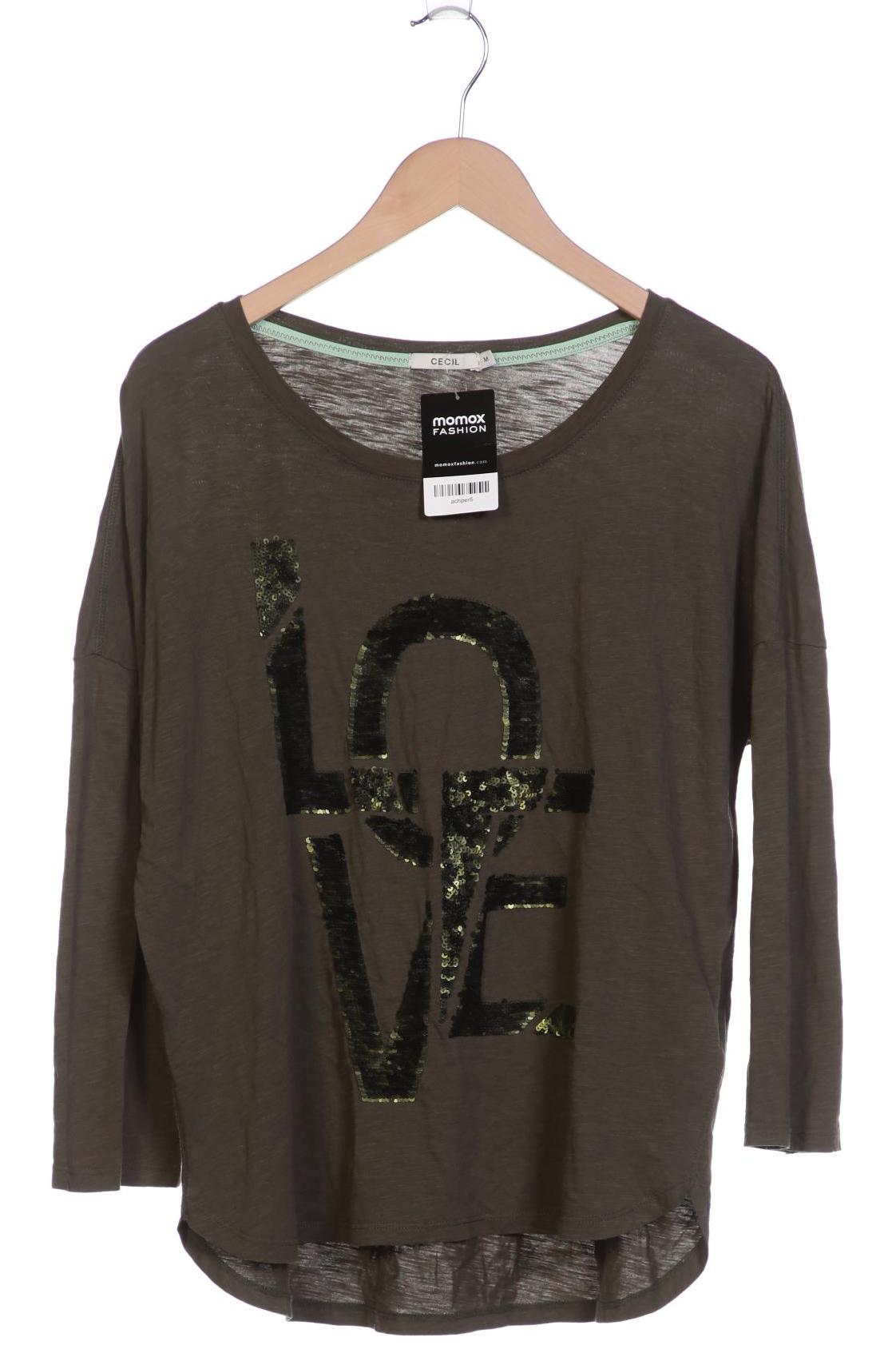 

CECIL Damen Langarmshirt, grün