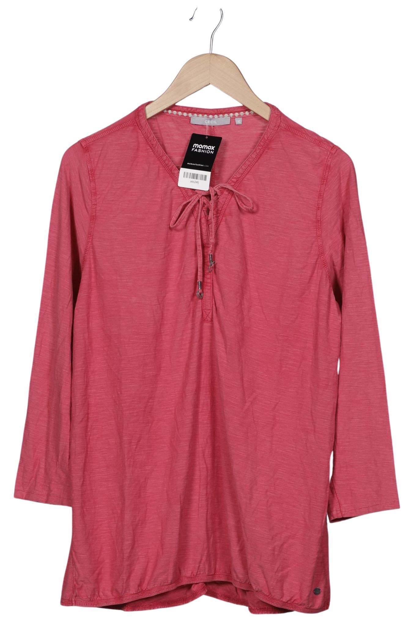 

Cecil Damen Langarmshirt, rot, Gr. 44