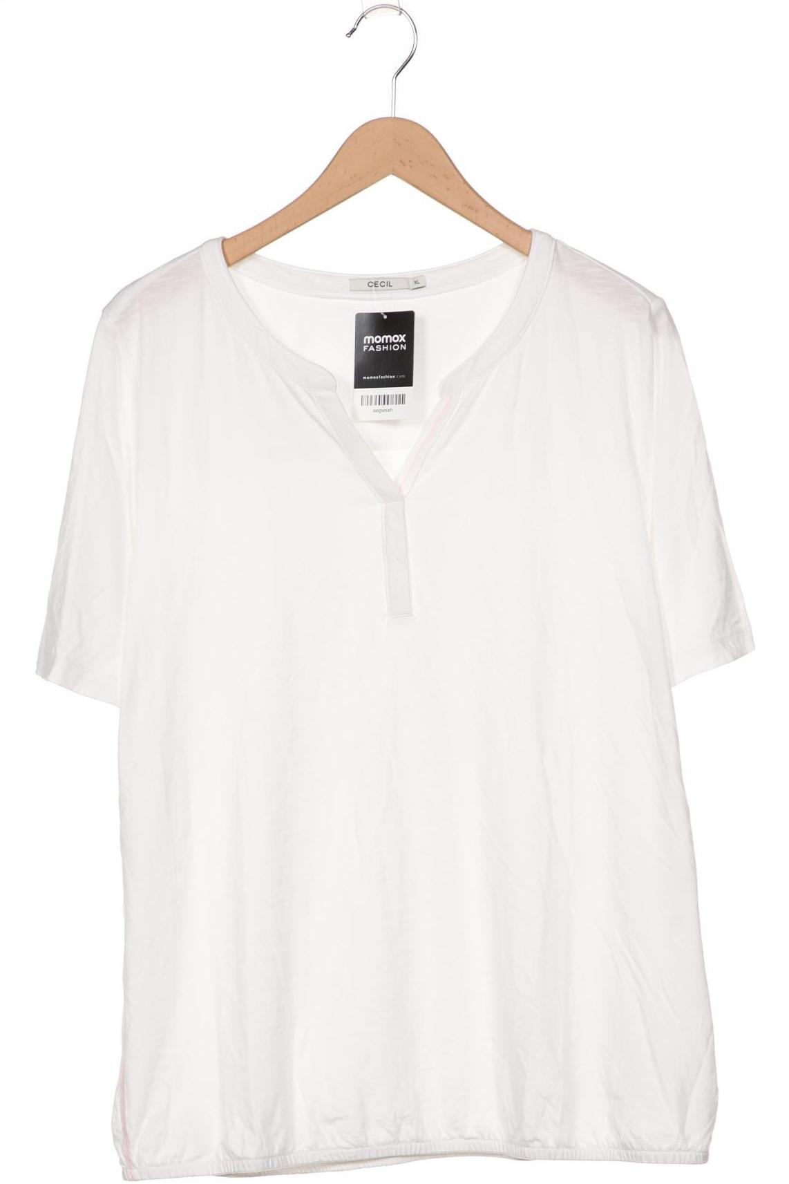 

Cecil Damen Langarmshirt, weiß, Gr. 44