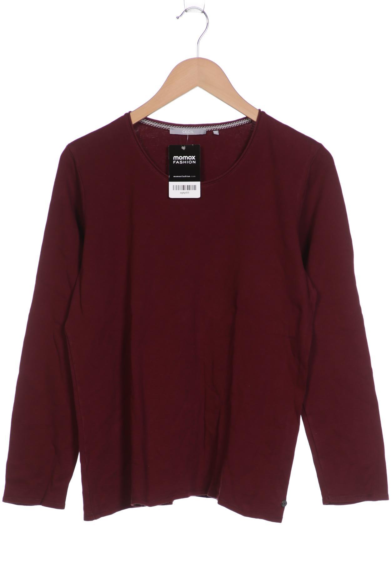

CECIL Damen Langarmshirt, bordeaux