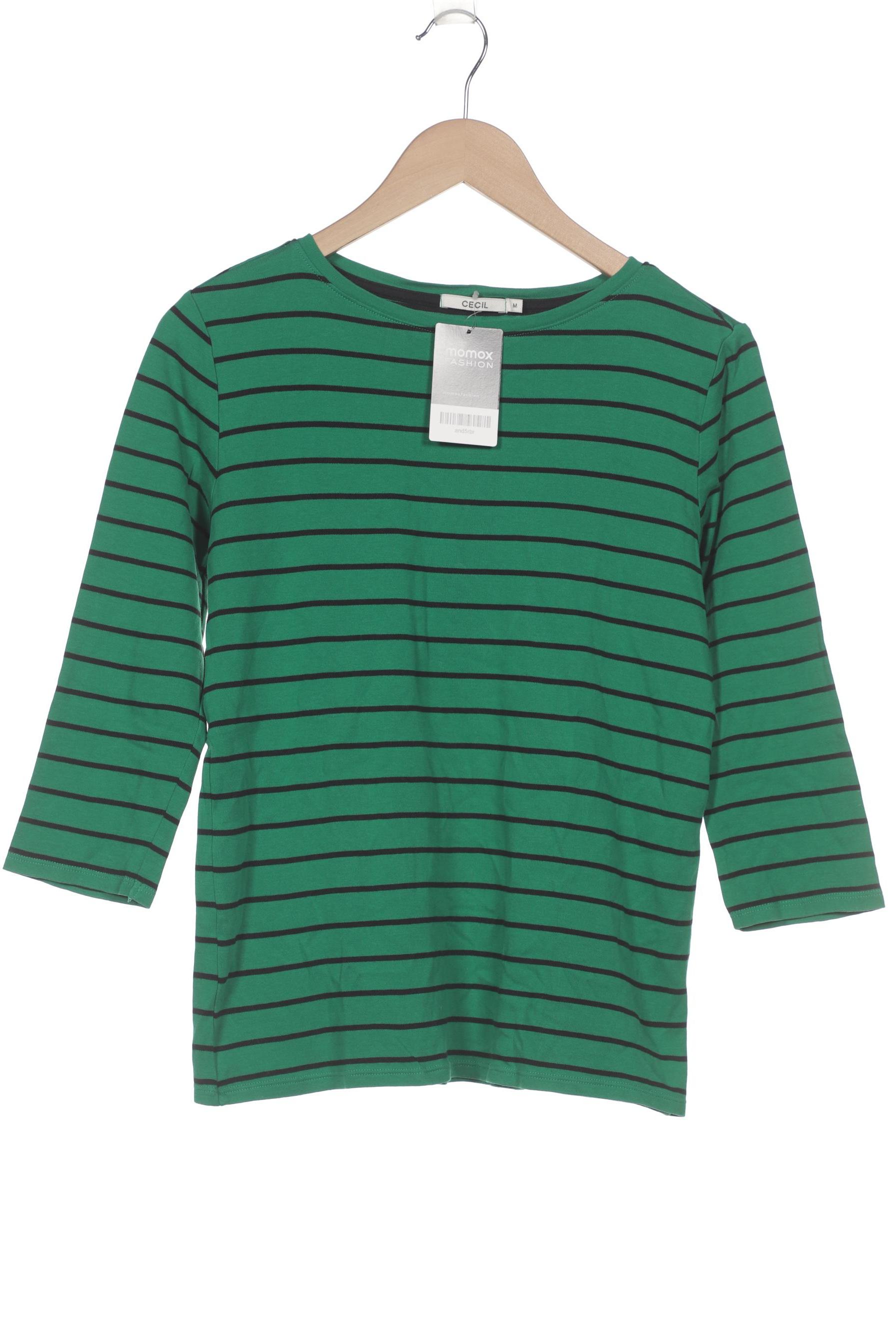 

Cecil Damen Langarmshirt, grün, Gr. 38