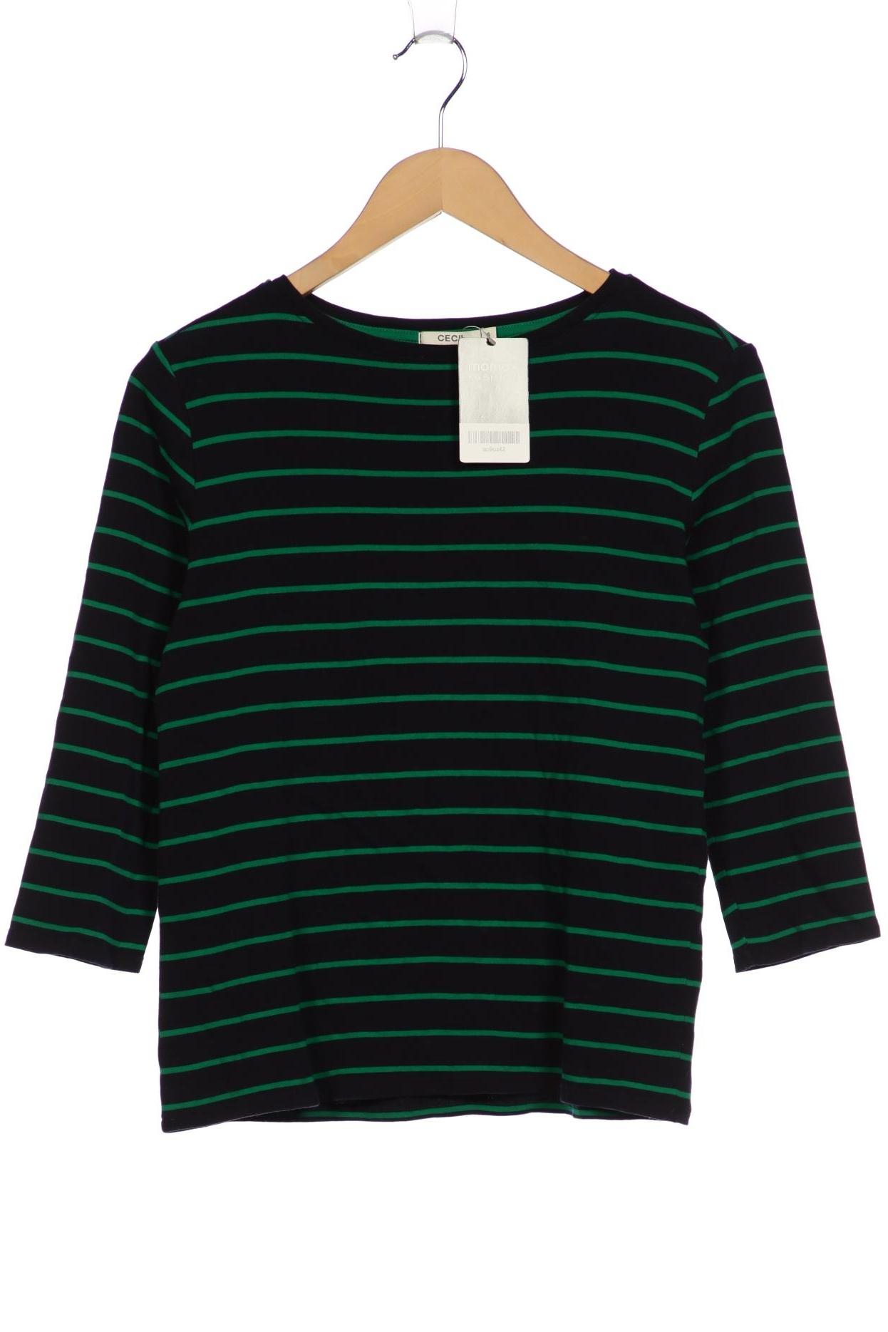 

Cecil Damen Langarmshirt, marineblau, Gr. 36