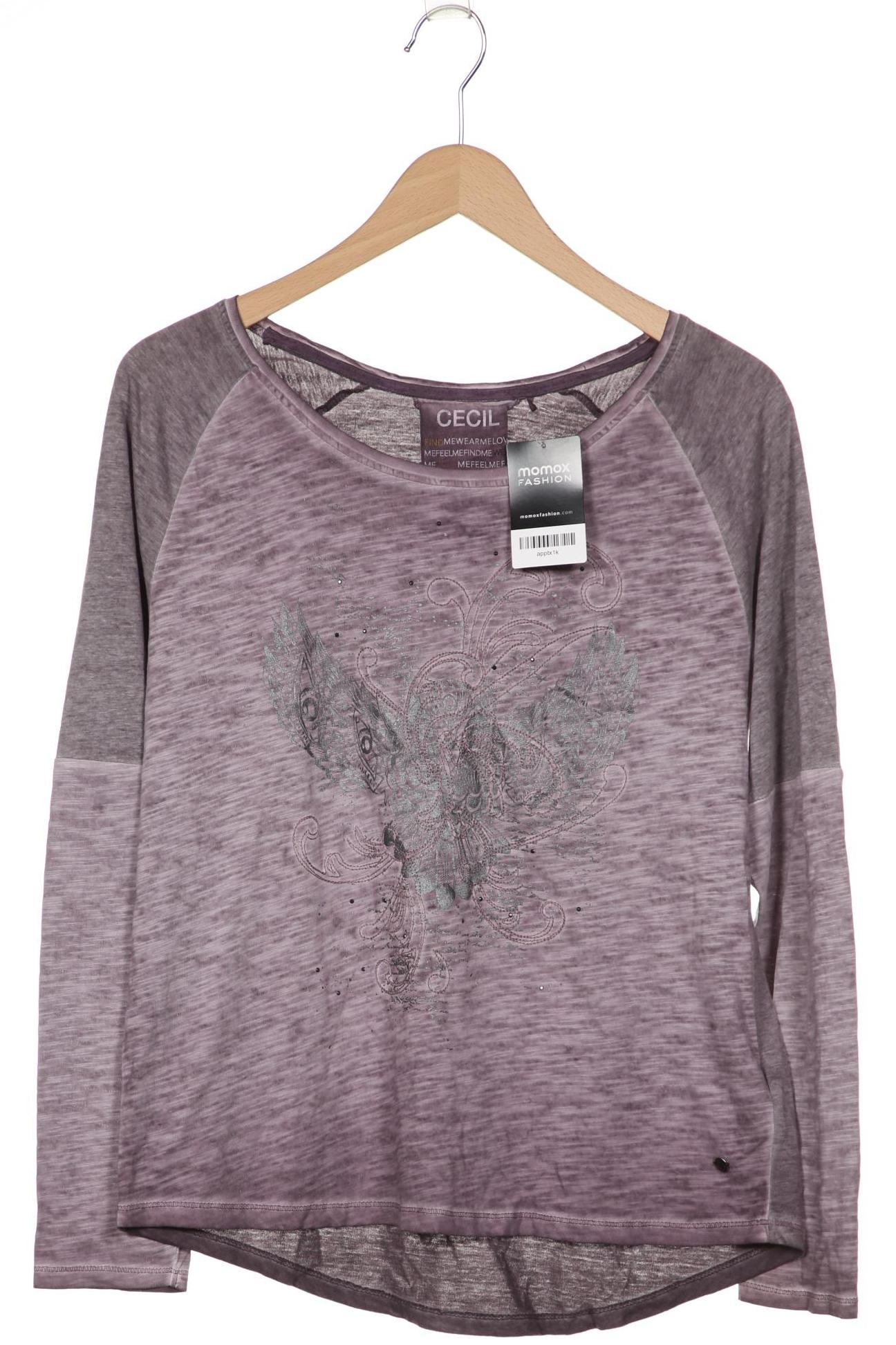 

CECIL Damen Langarmshirt, flieder