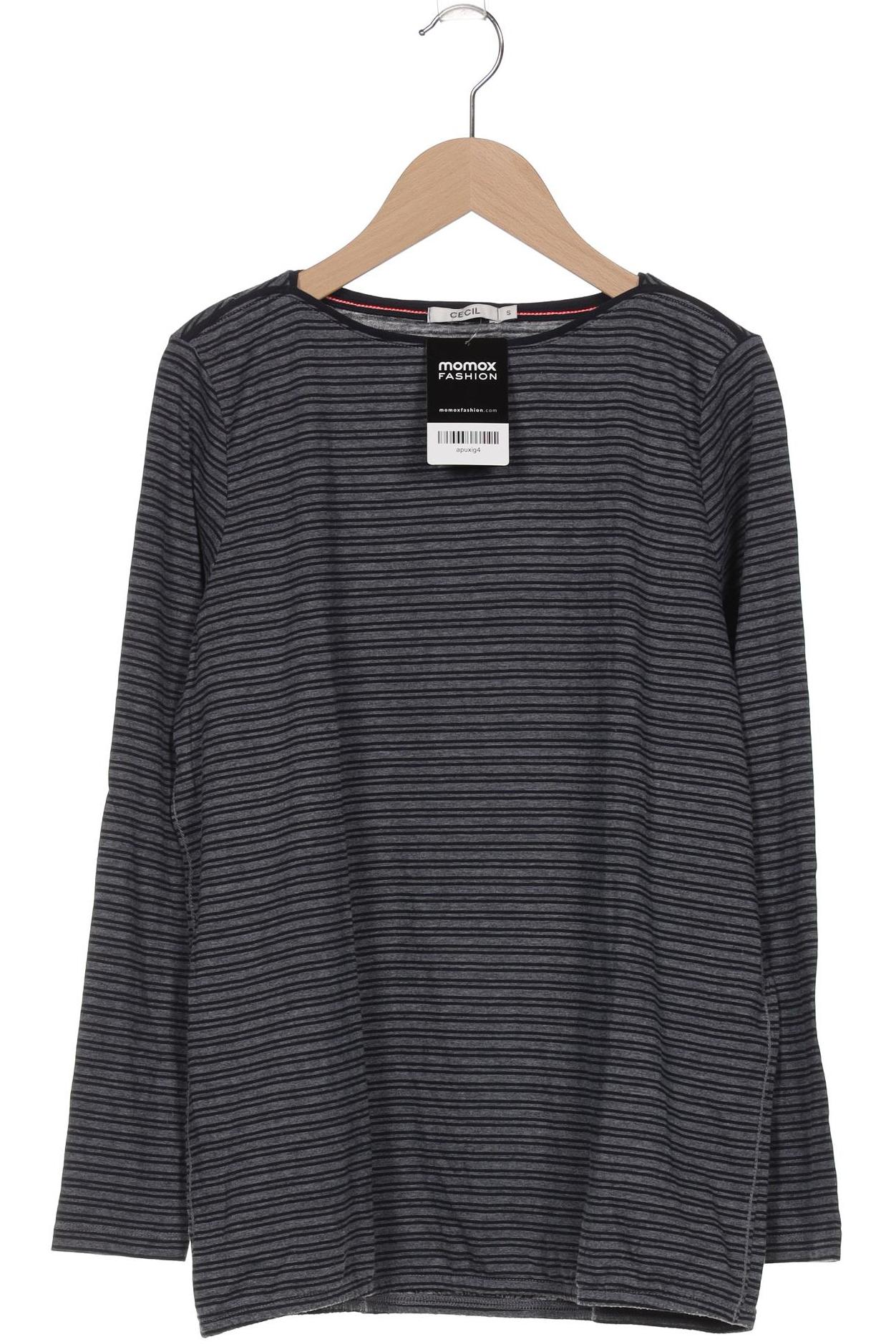 

Cecil Damen Langarmshirt, marineblau, Gr. 36