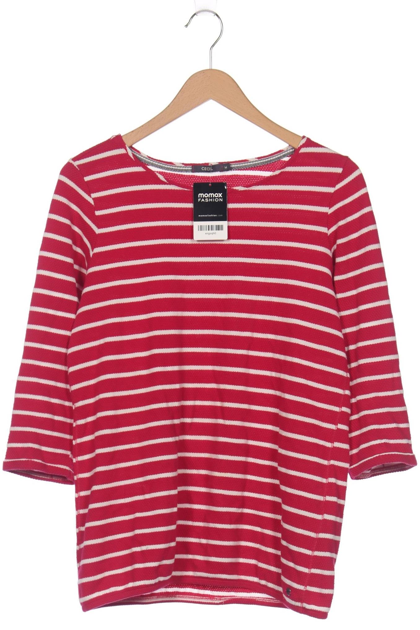 

Cecil Damen Langarmshirt, pink, Gr. 38