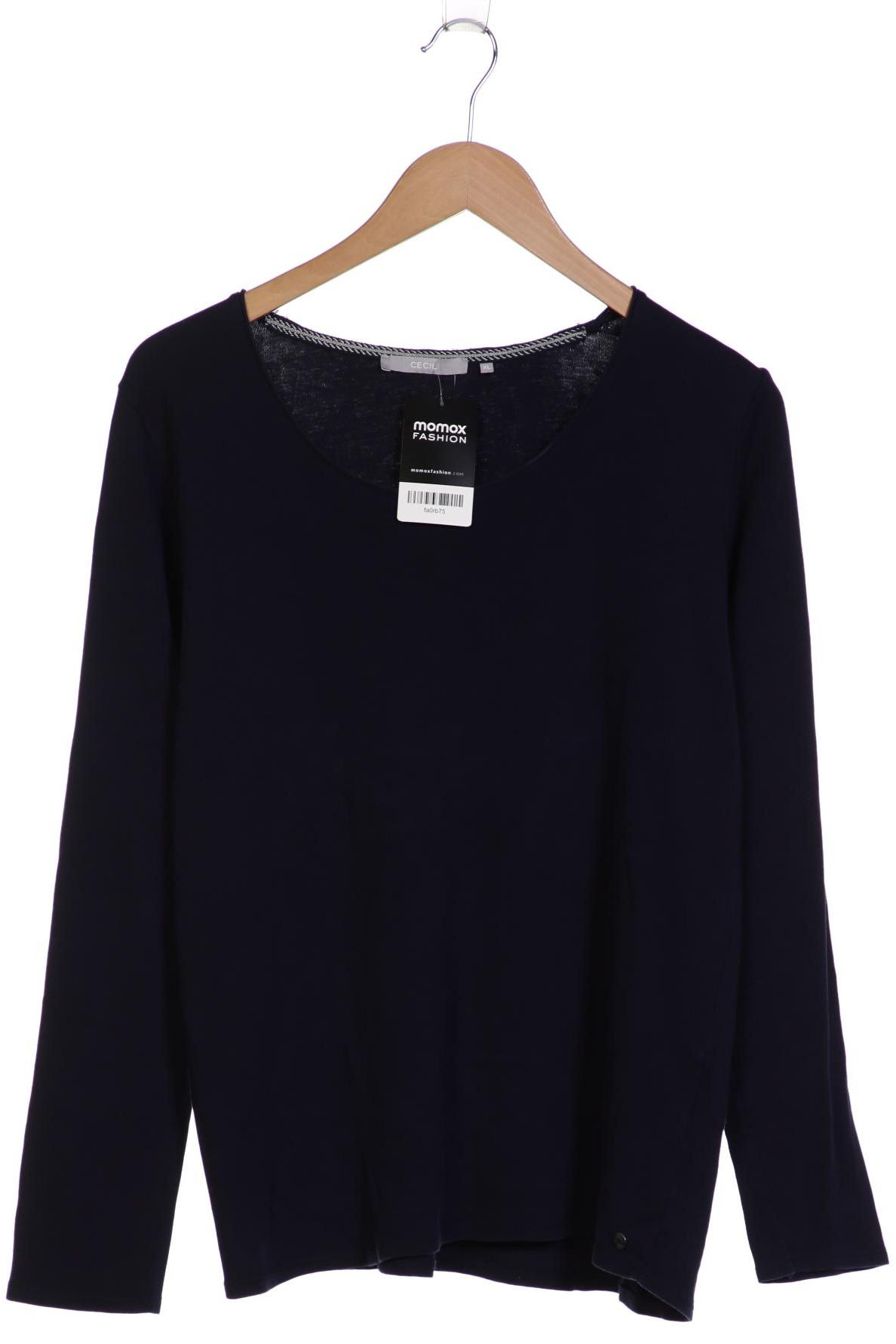 

Cecil Damen Langarmshirt, marineblau, Gr. 44