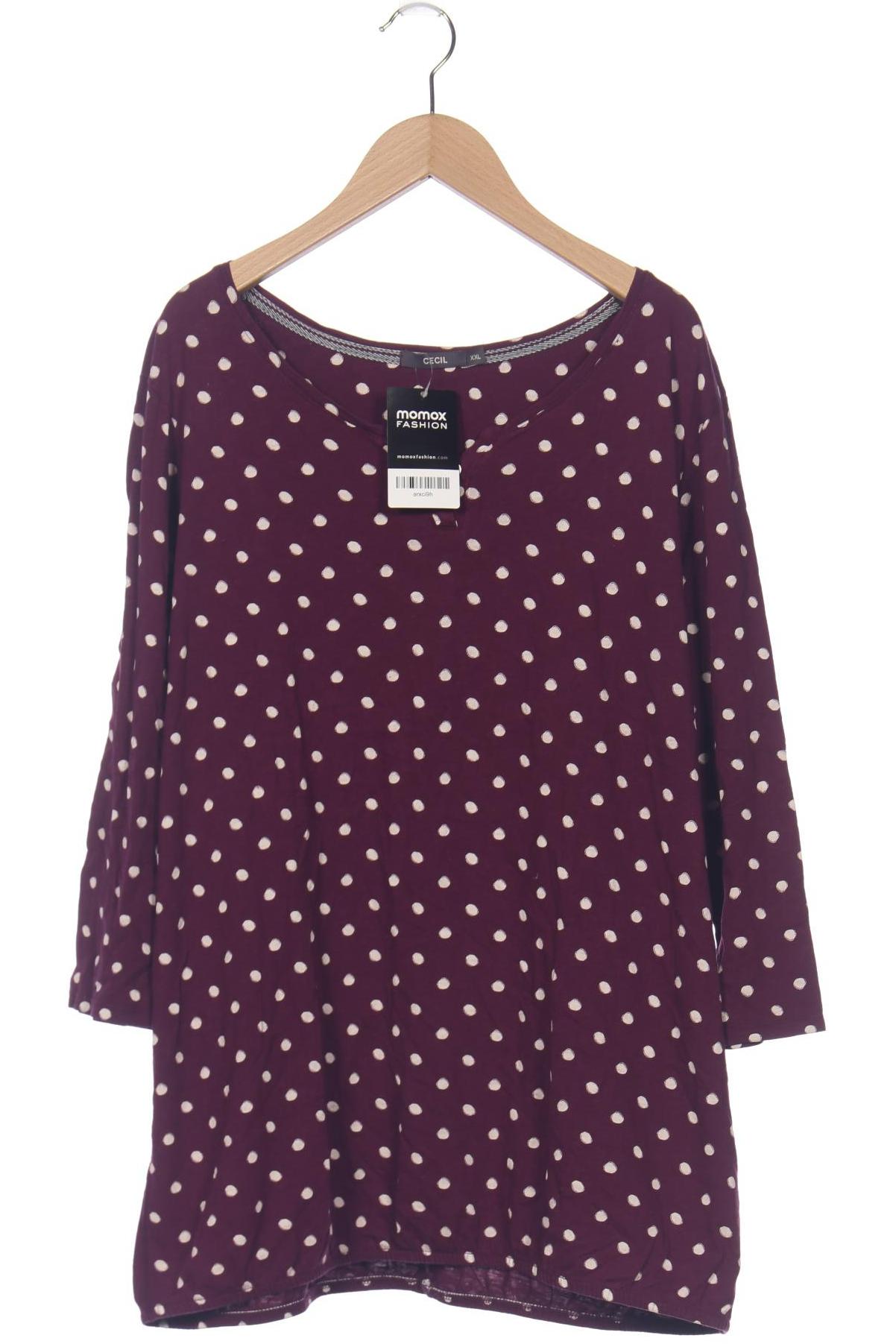 

Cecil Damen Langarmshirt, flieder, Gr. 46