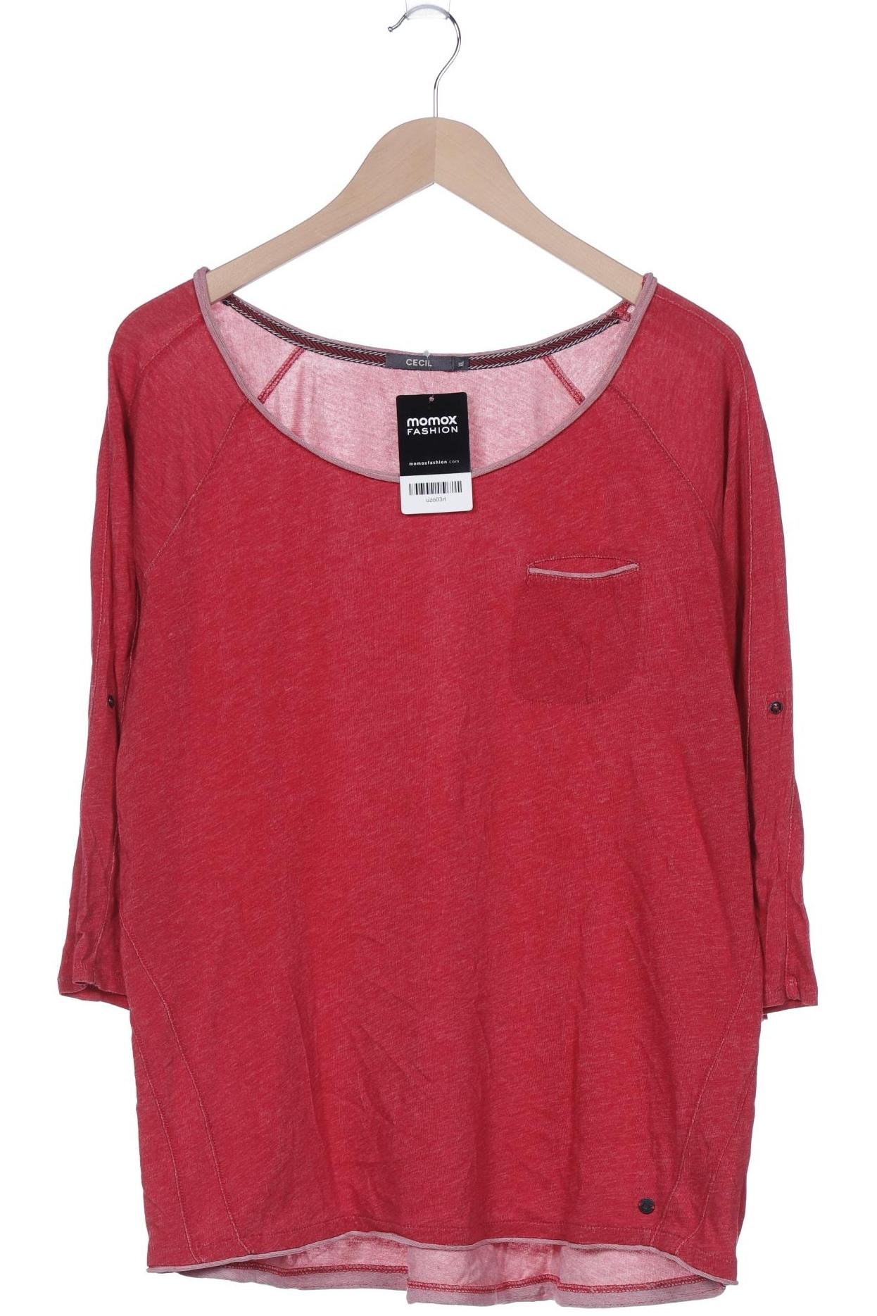 

Cecil Damen Langarmshirt, rot, Gr. 44