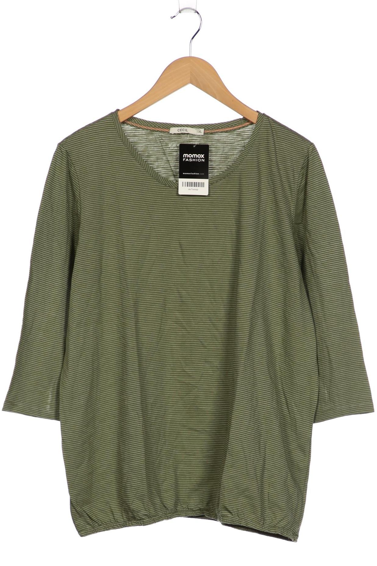 

Cecil Damen Langarmshirt, hellgrün, Gr. 44