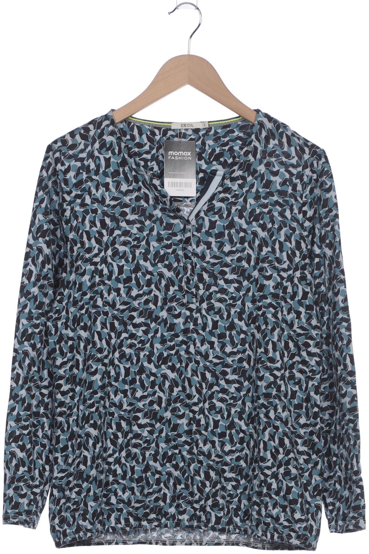 

Cecil Damen Langarmshirt, blau, Gr. 42