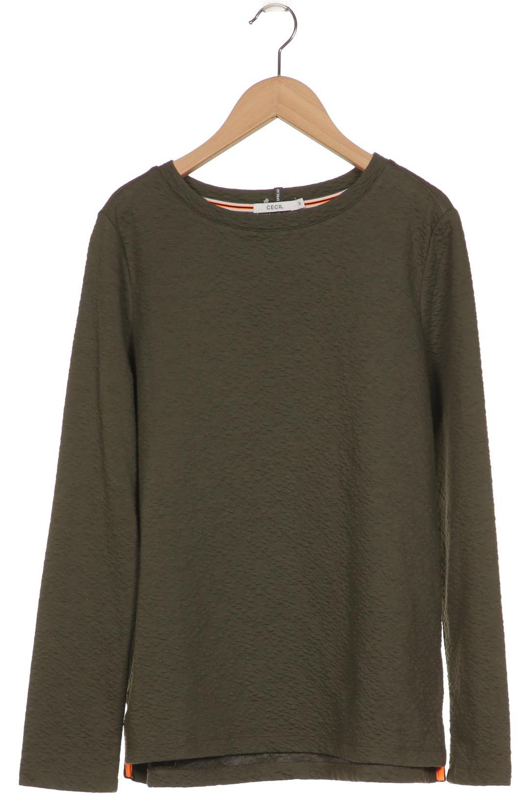 

CECIL Damen Langarmshirt, grün