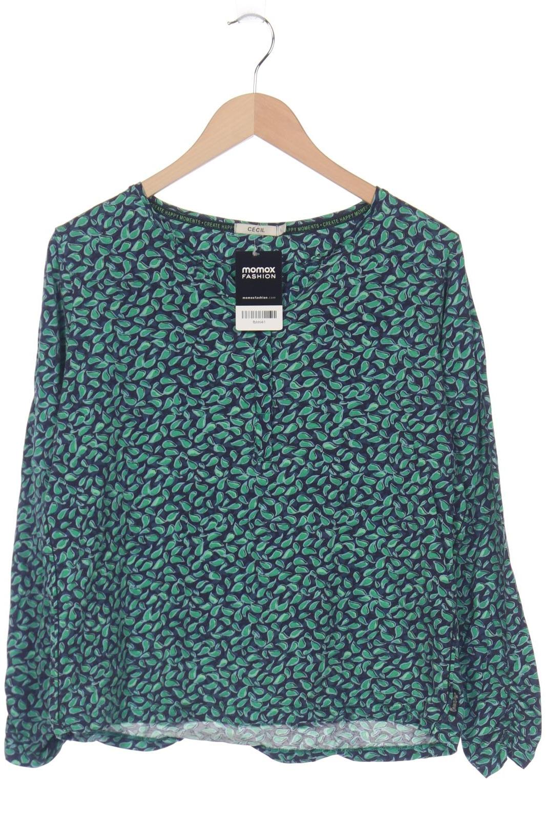 

Cecil Damen Langarmshirt, grün, Gr. 42