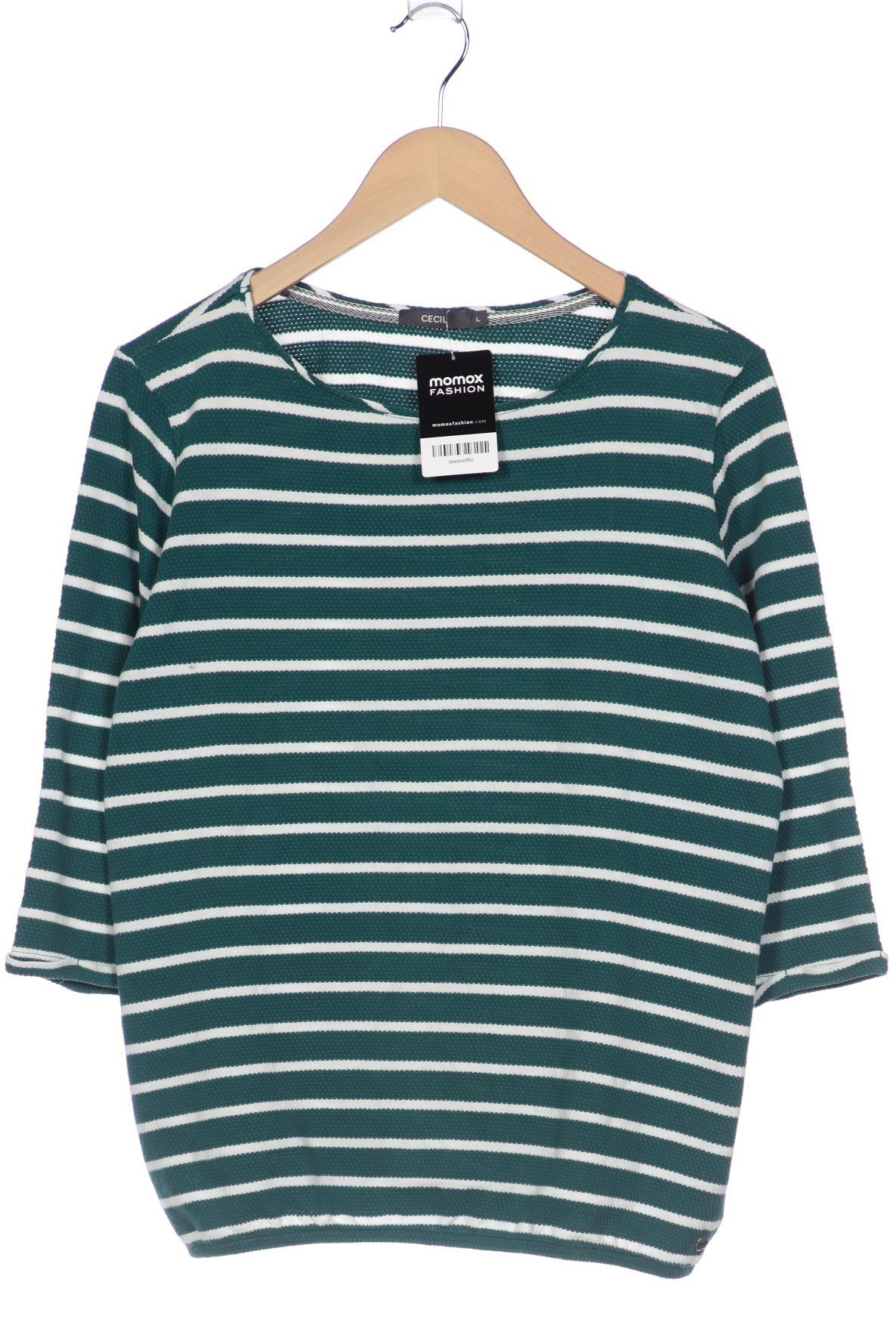 

CECIL Damen Langarmshirt, grün