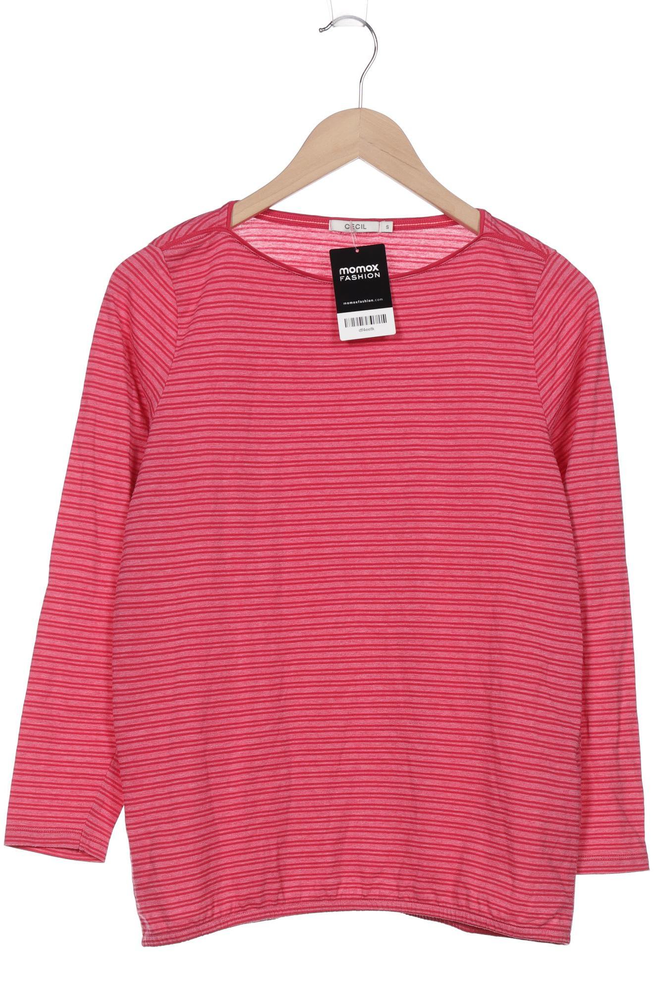

Cecil Damen Langarmshirt, pink, Gr. 36