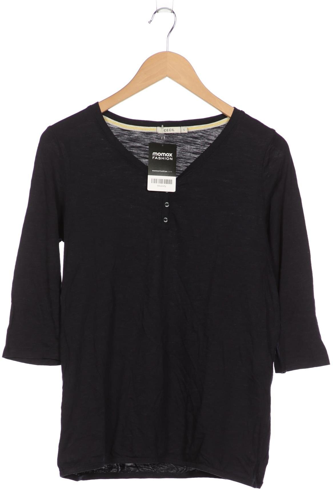 

Cecil Damen Langarmshirt, marineblau, Gr. 36
