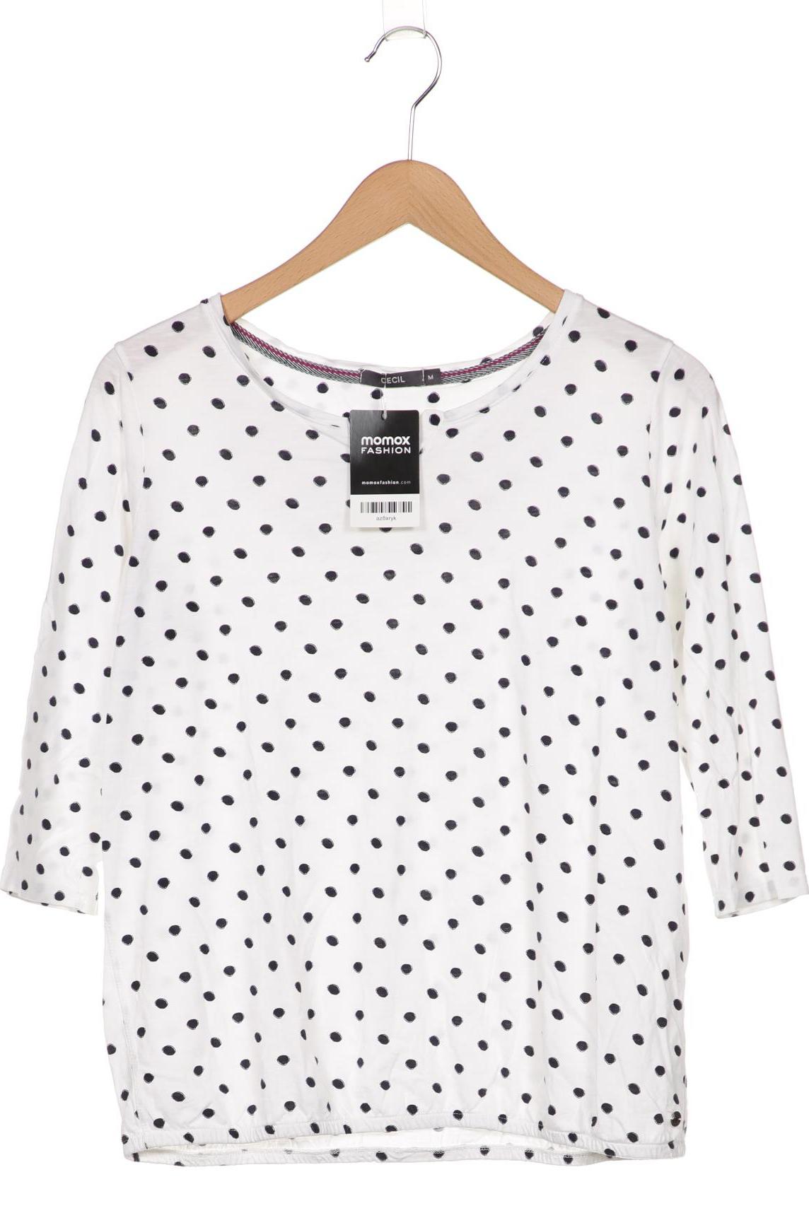 

CECIL Damen Langarmshirt, weiß