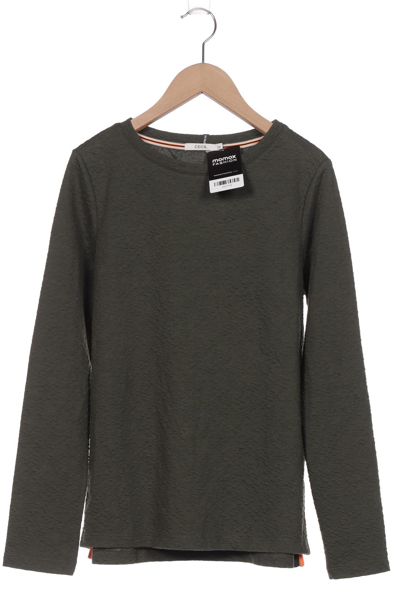 

CECIL Damen Langarmshirt, grün