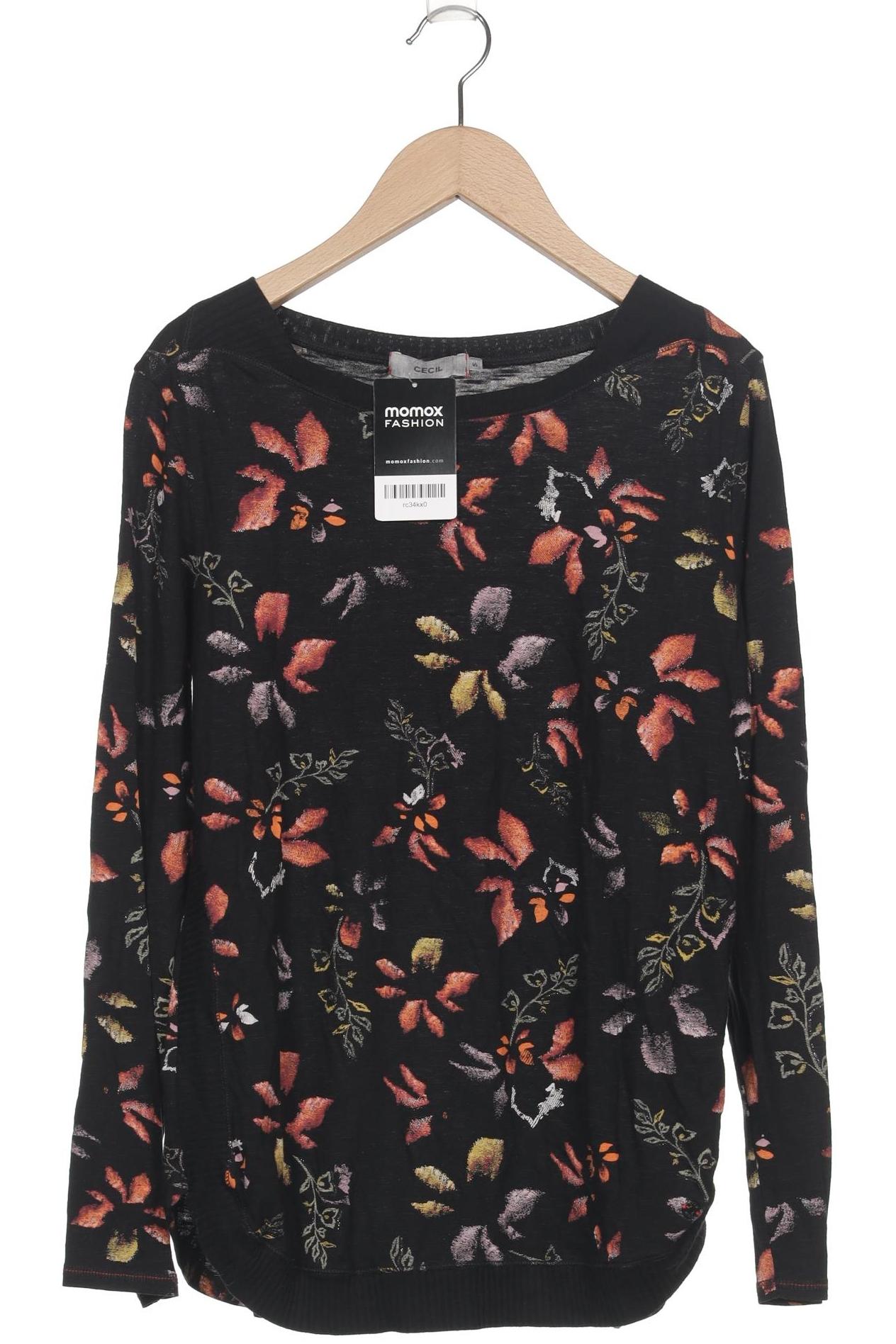 

Cecil Damen Langarmshirt, schwarz, Gr. 36