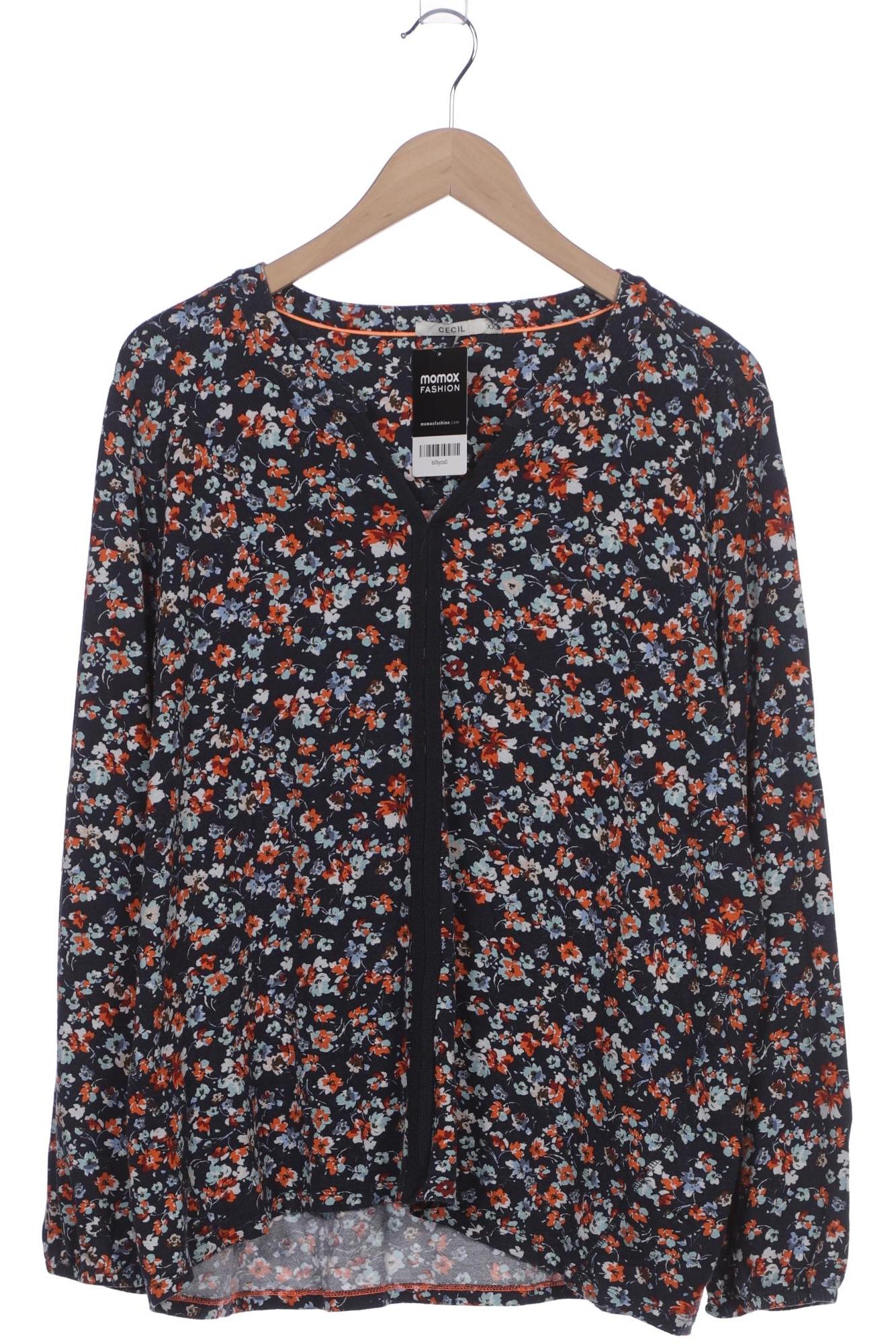 

Cecil Damen Langarmshirt, marineblau, Gr. 46