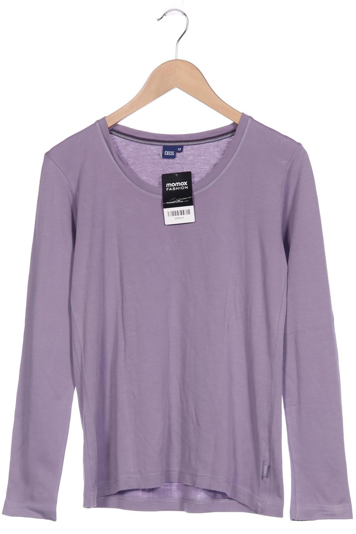 

Cecil Damen Langarmshirt, flieder, Gr. 38