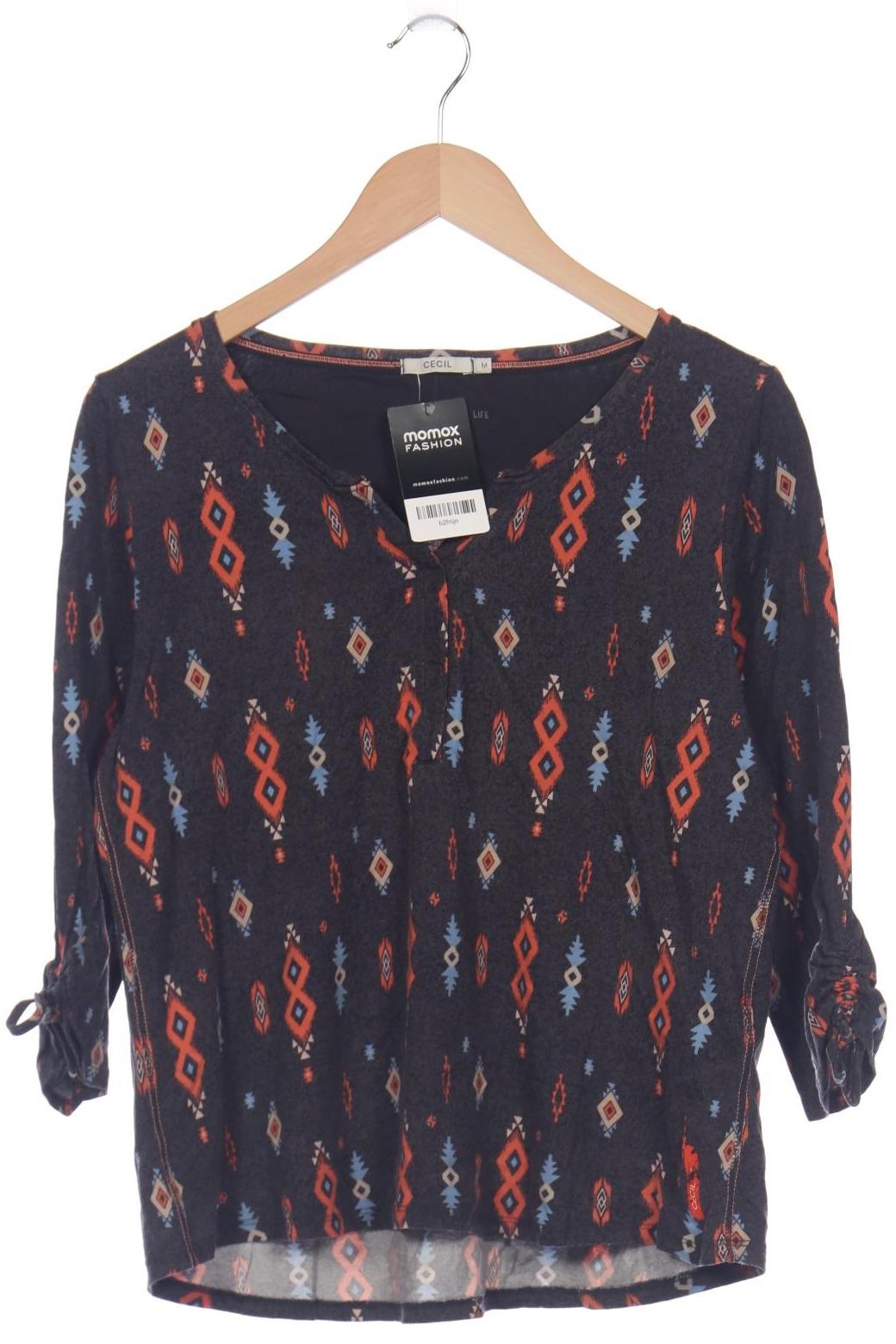 

Cecil Damen Langarmshirt, grau, Gr. 38
