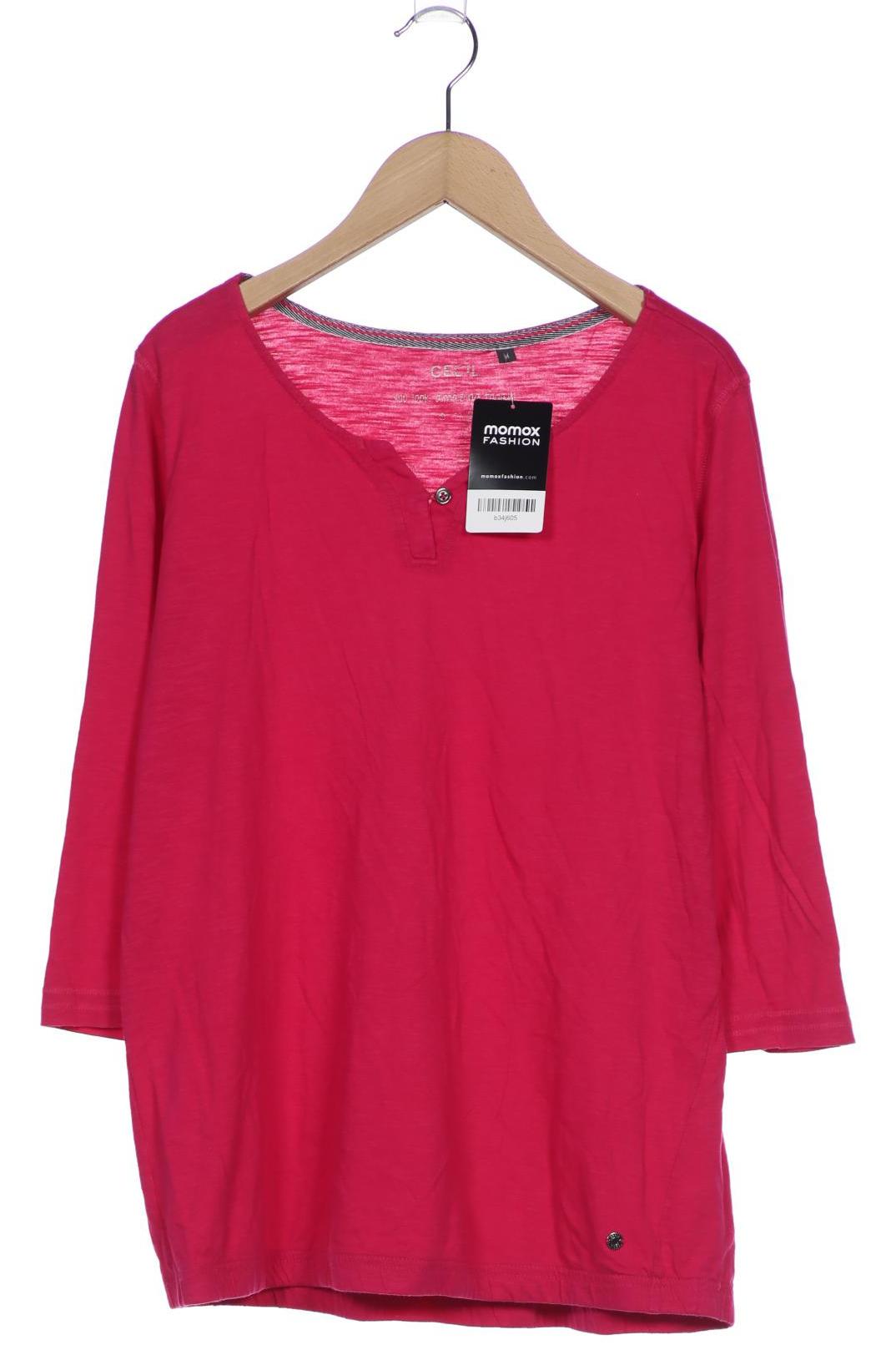 

Cecil Damen Langarmshirt, pink, Gr. 38