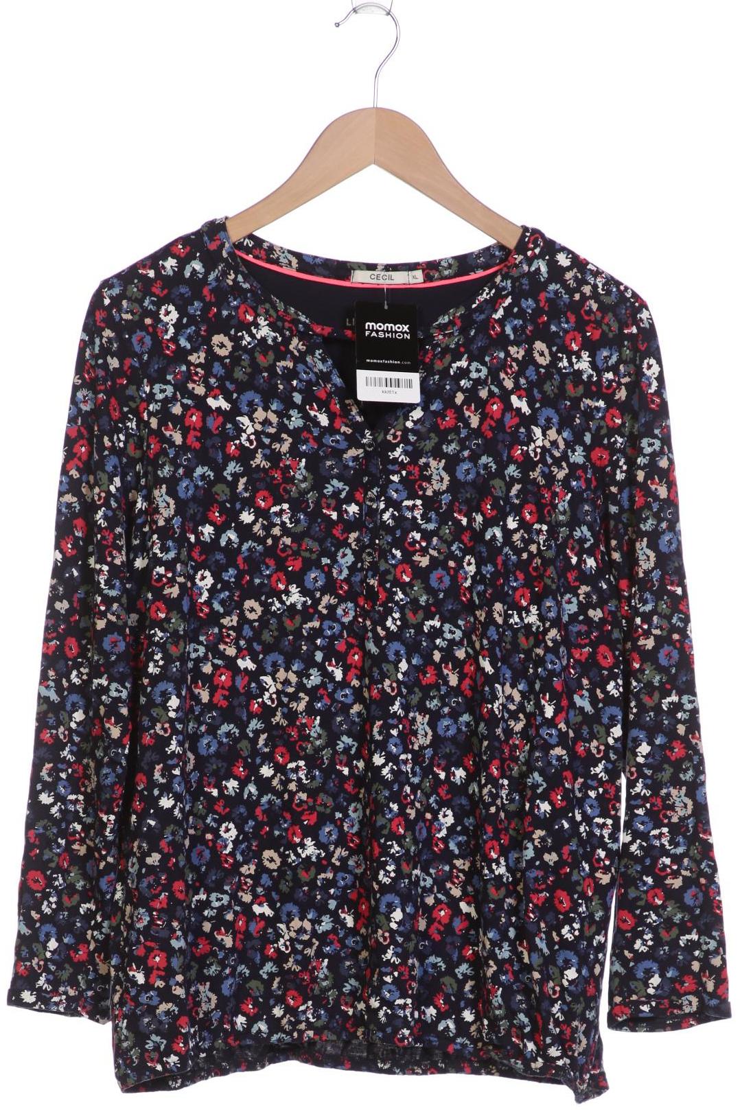 

Cecil Damen Langarmshirt, marineblau, Gr. 44