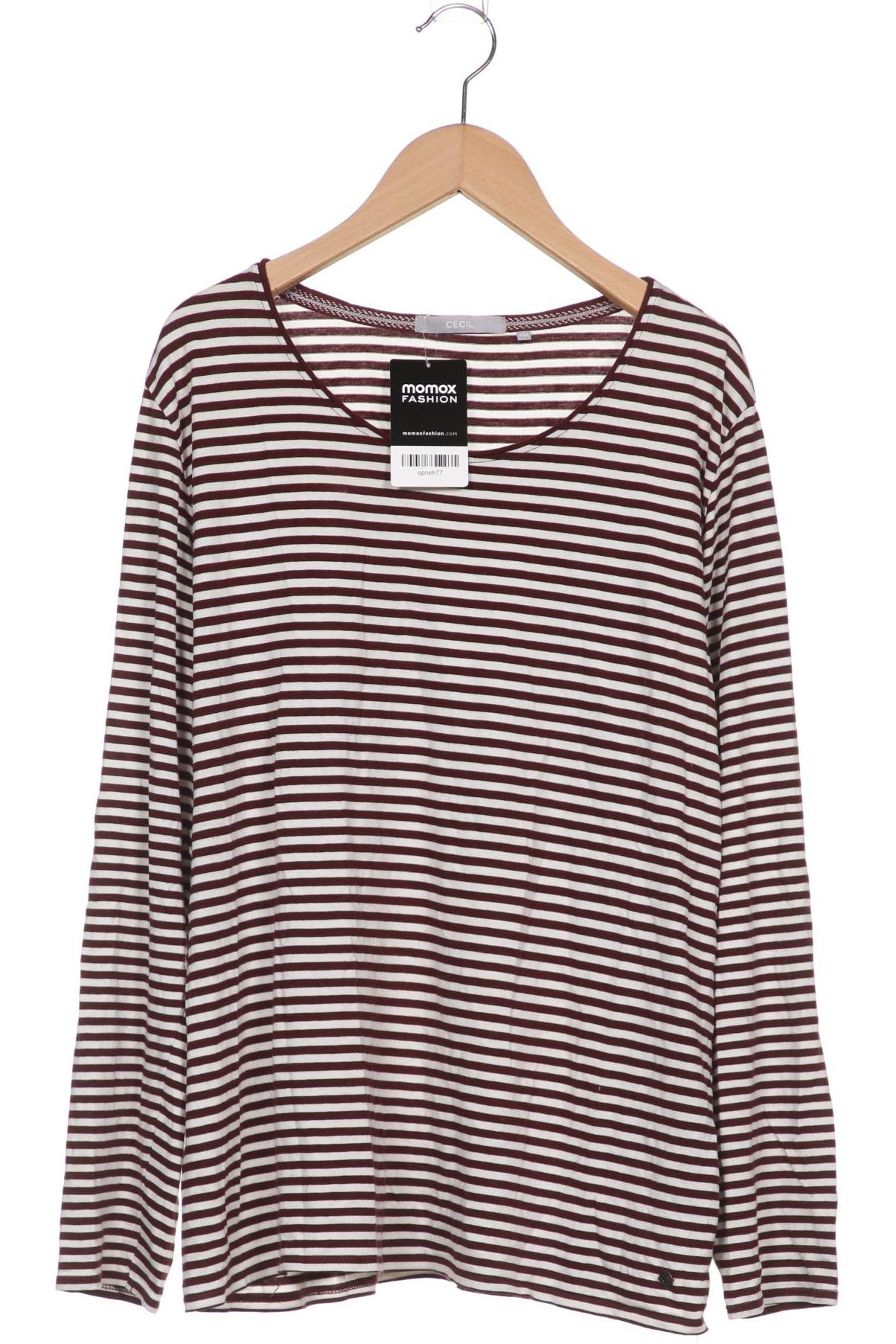 

Cecil Damen Langarmshirt, bordeaux, Gr. 46