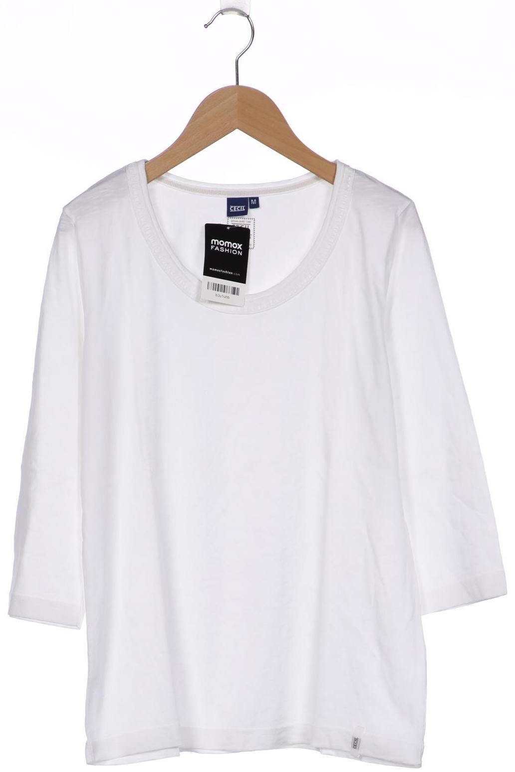 

CECIL Damen Langarmshirt, weiß