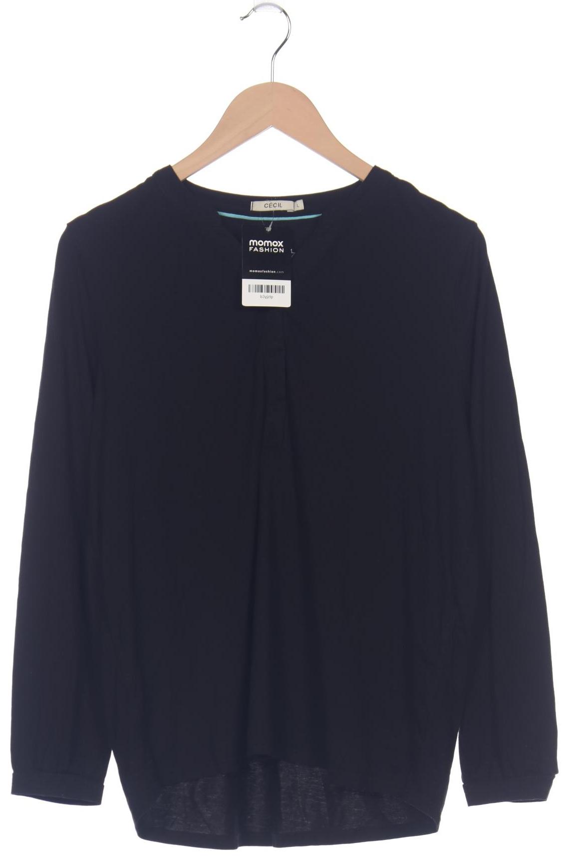 

Cecil Damen Langarmshirt, schwarz, Gr. 42