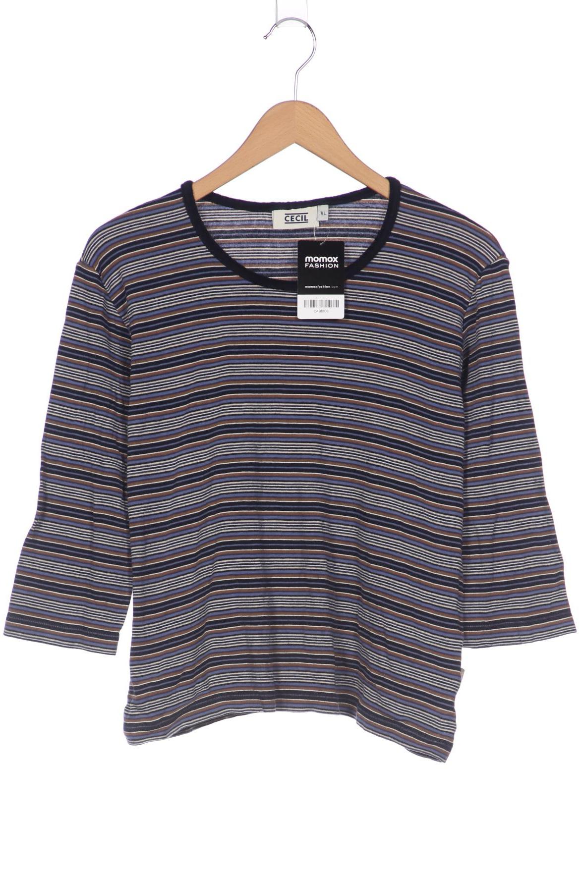 

Cecil Damen Langarmshirt, marineblau, Gr. 44