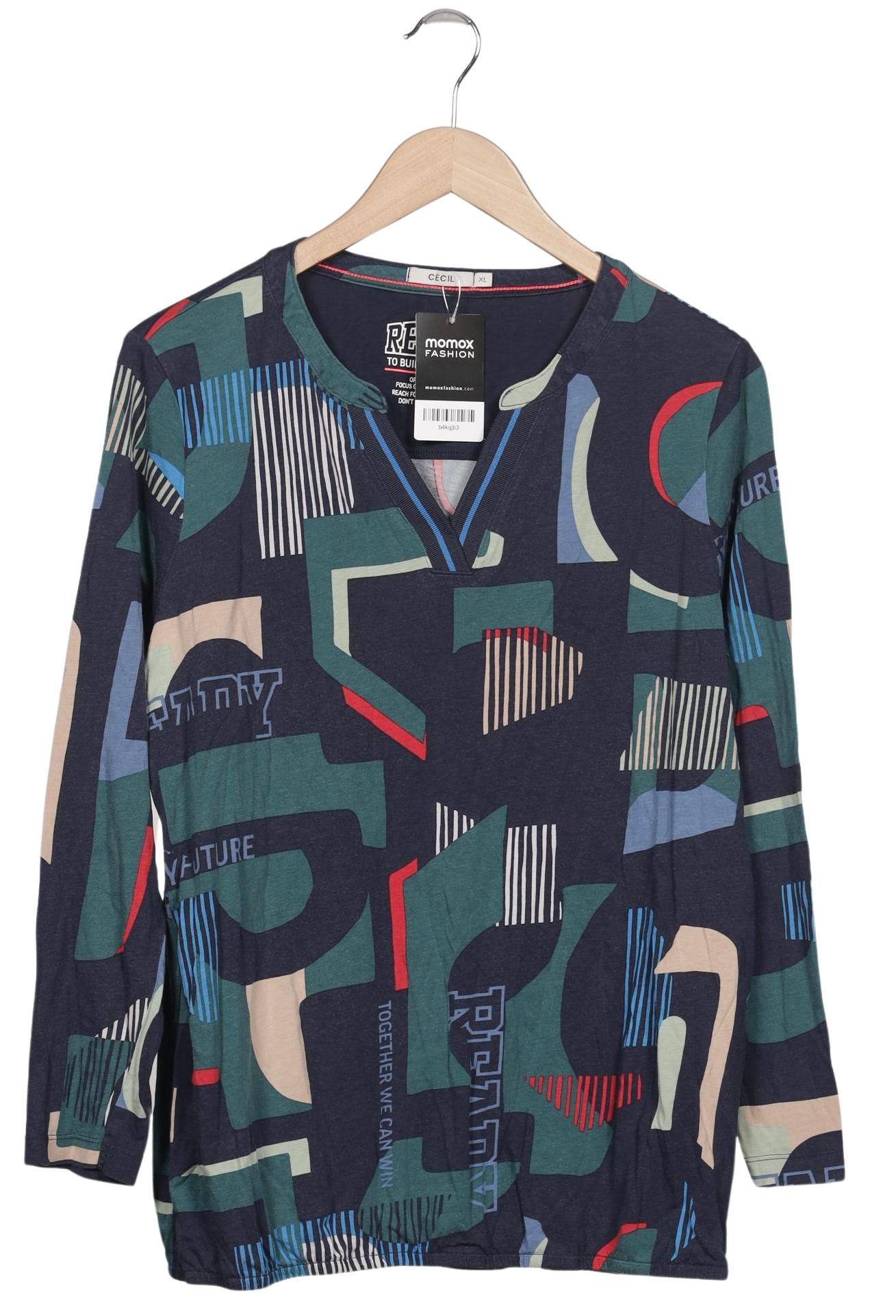 

Cecil Damen Langarmshirt, mehrfarbig, Gr. 44