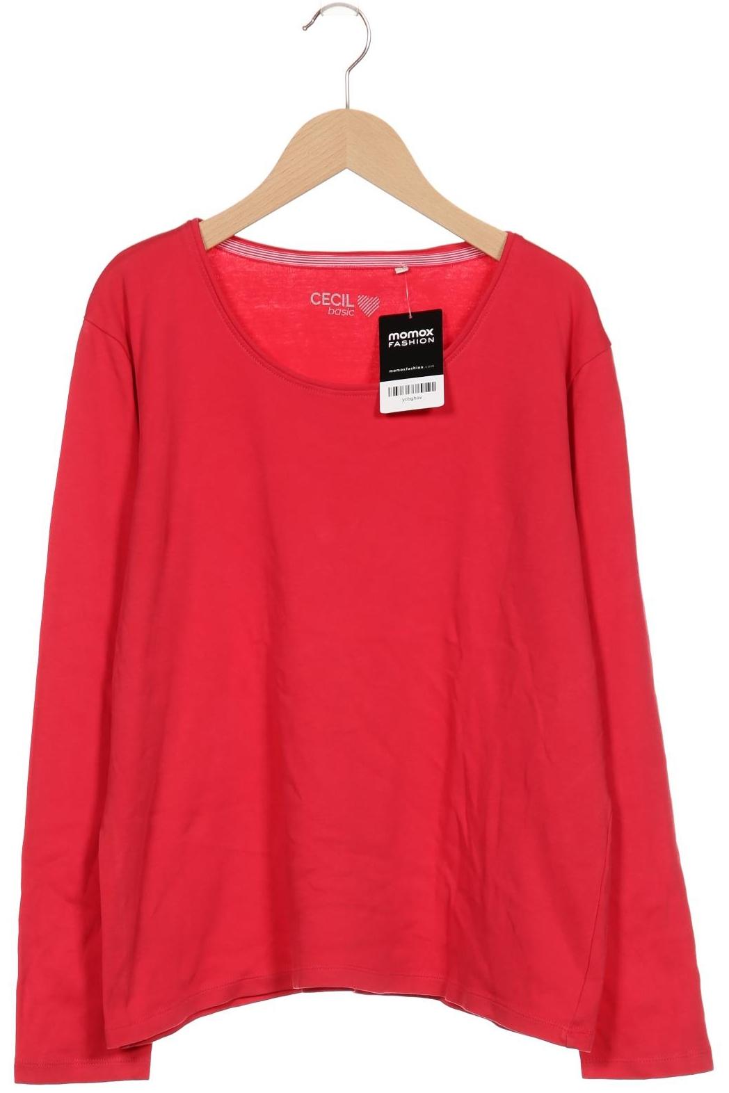 

Cecil Damen Langarmshirt, rot, Gr. 44