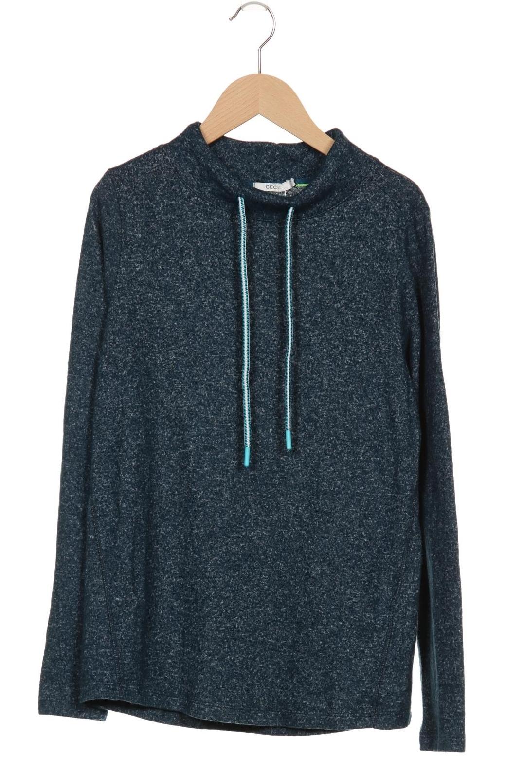 

Cecil Damen Langarmshirt, türkis, Gr. 34