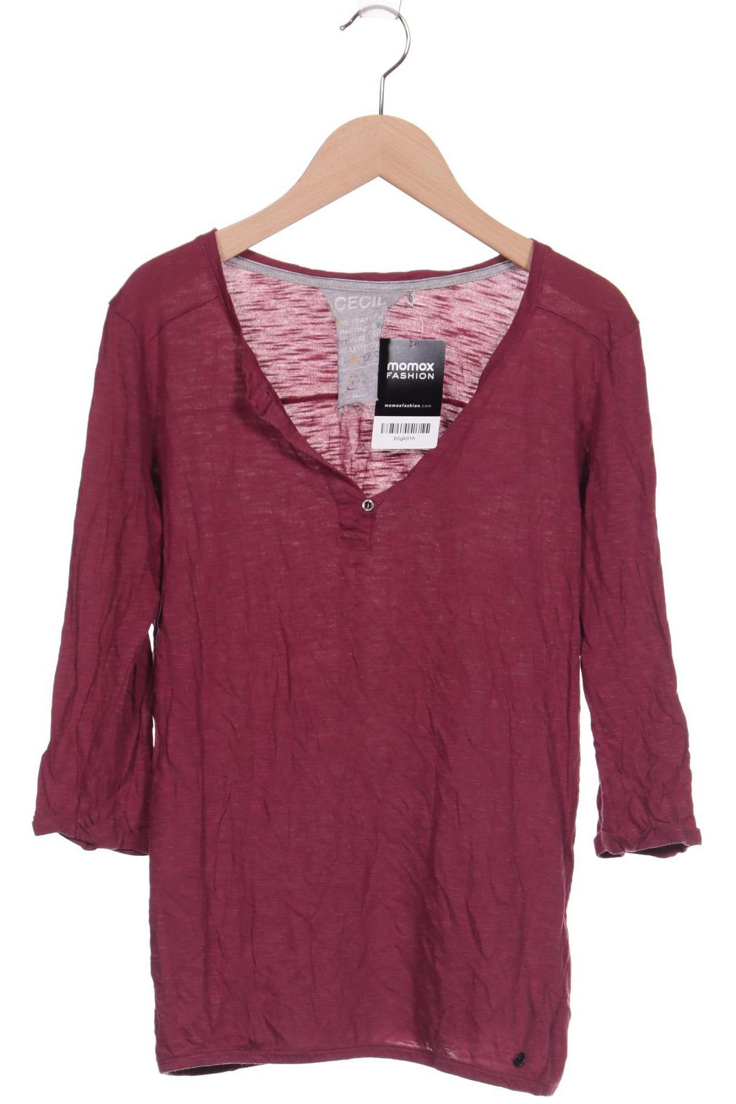 

CECIL Damen Langarmshirt, bordeaux