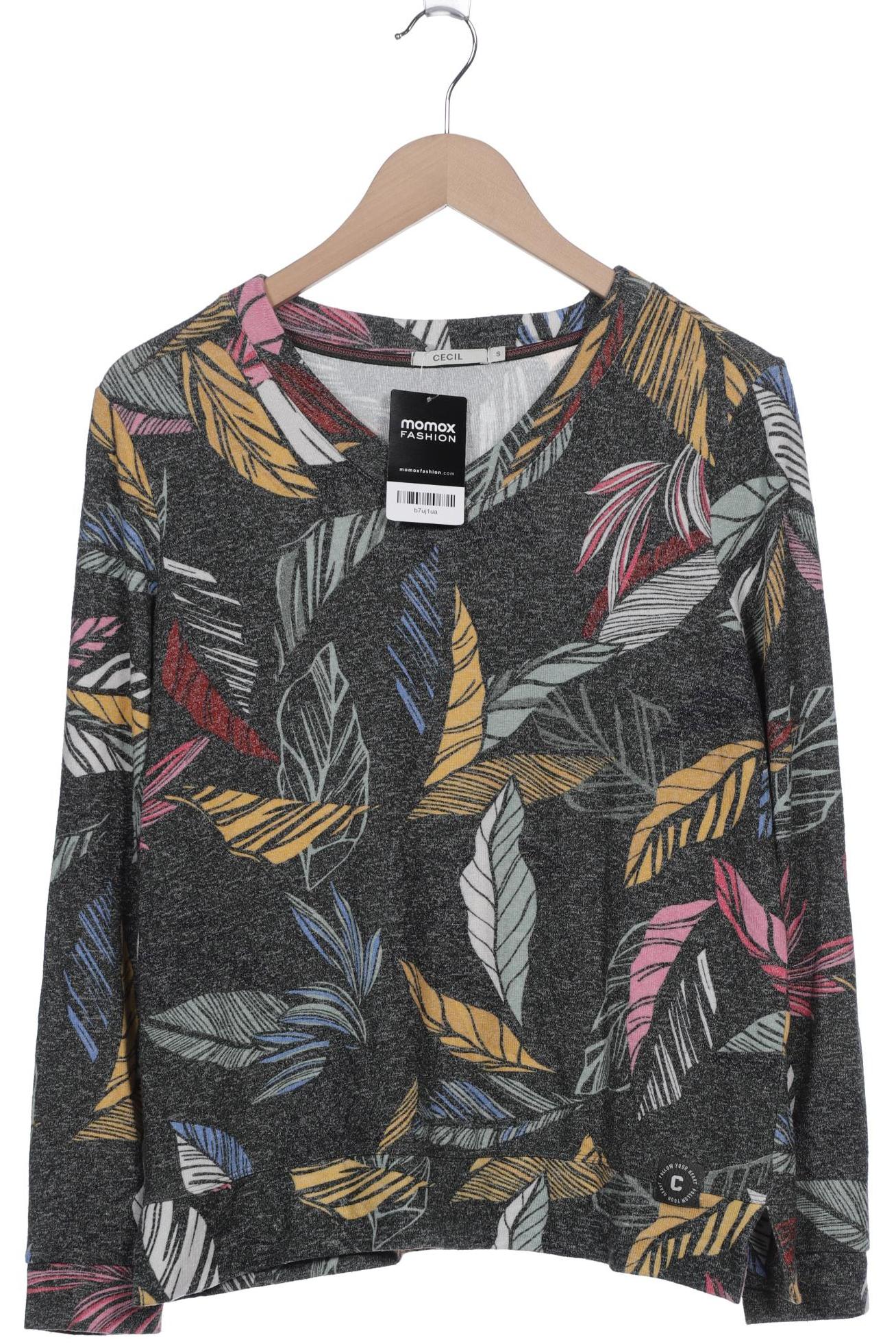 

CECIL Damen Langarmshirt, grün