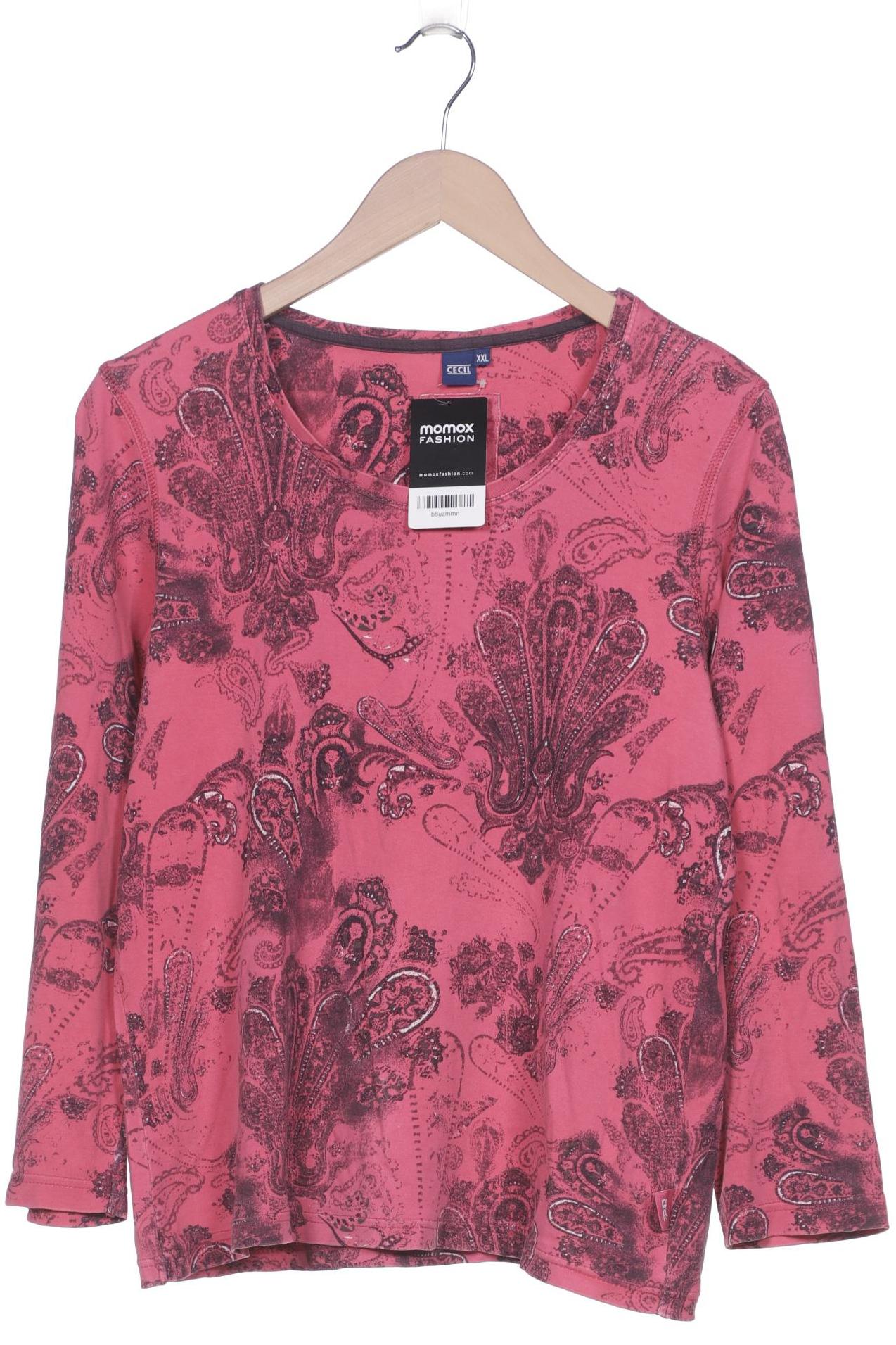 

CECIL Damen Langarmshirt, pink