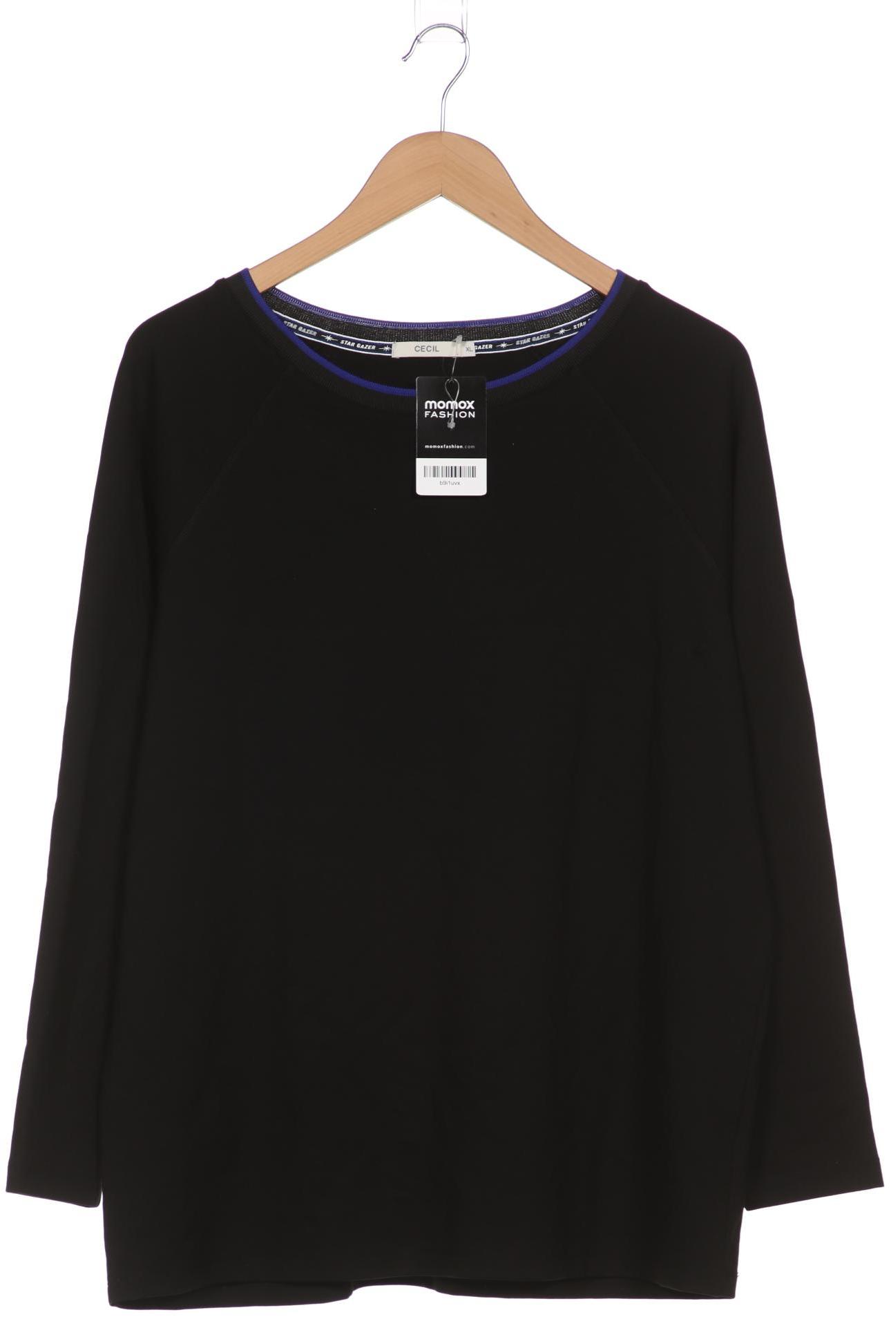 

CECIL Damen Langarmshirt, schwarz