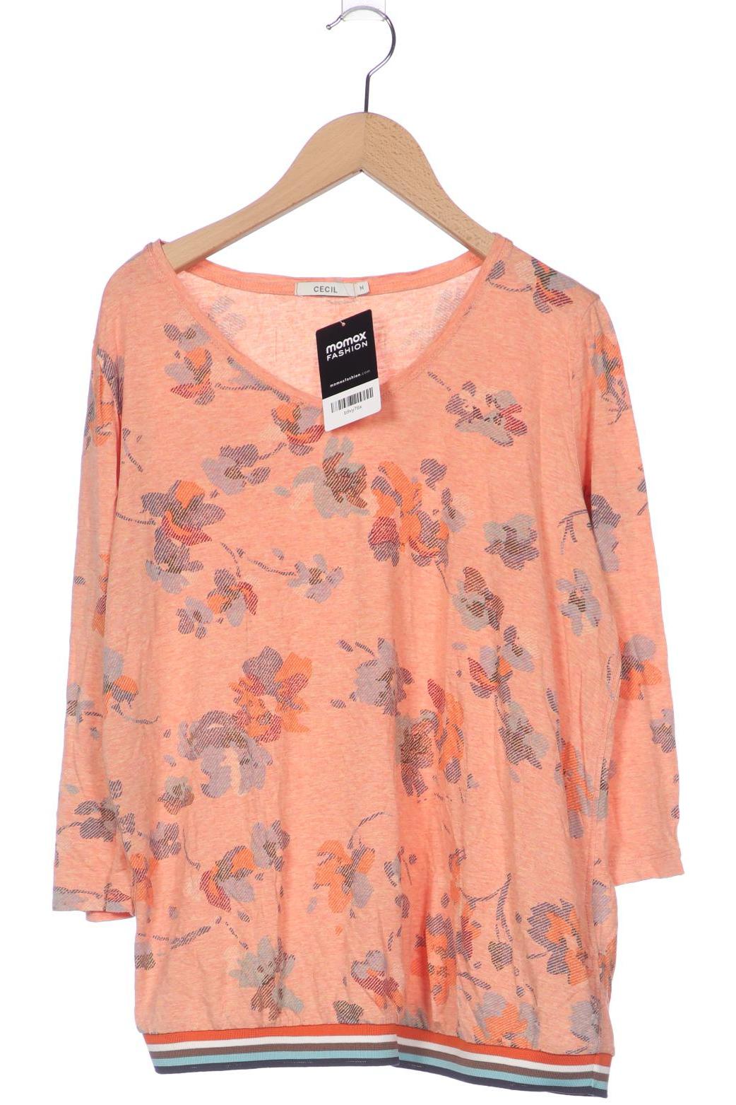 

Cecil Damen Langarmshirt, orange, Gr. 38