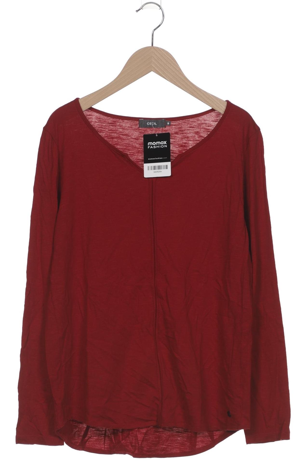 

Cecil Damen Langarmshirt, rot, Gr. 38
