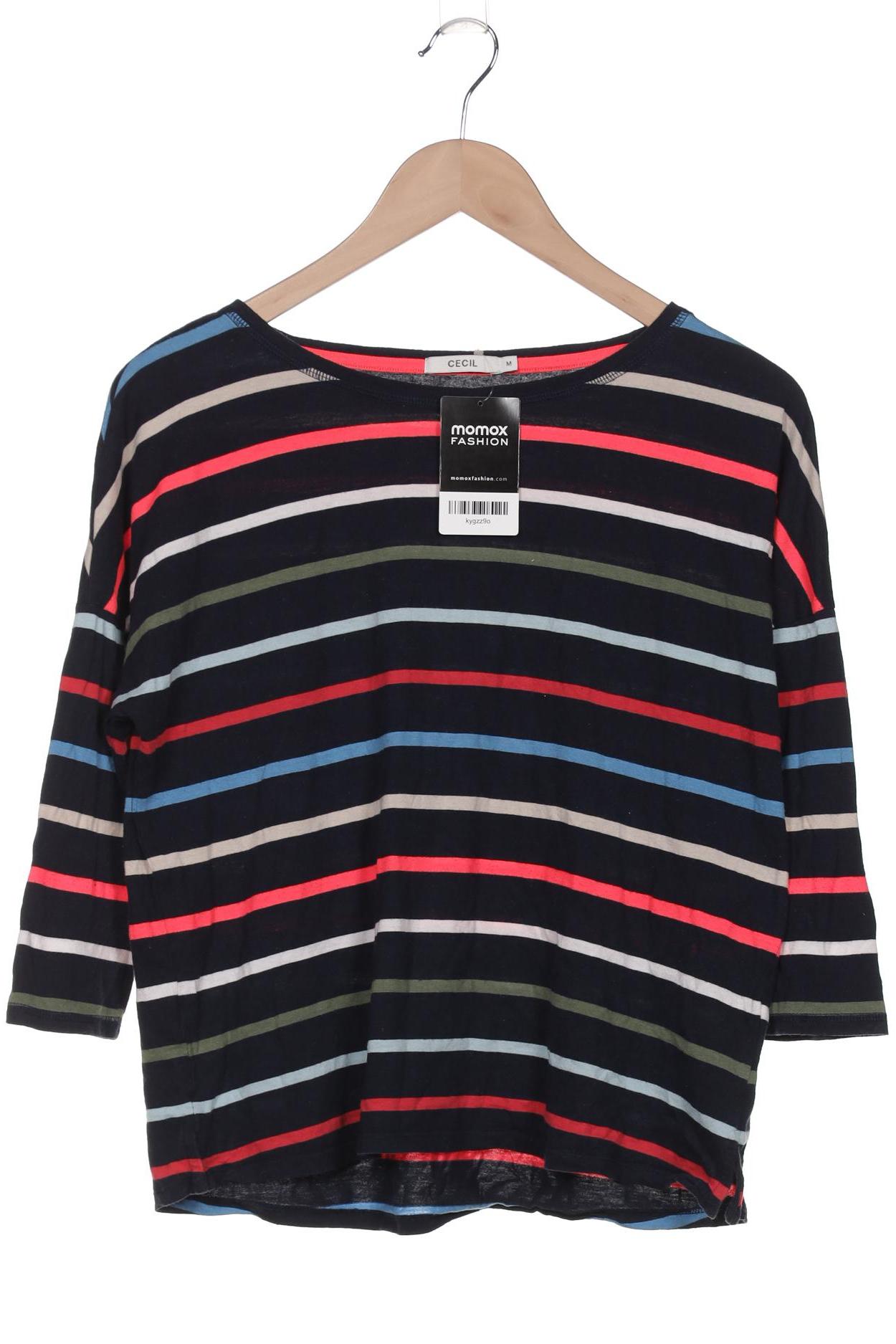 

Cecil Damen Langarmshirt, marineblau, Gr. 38