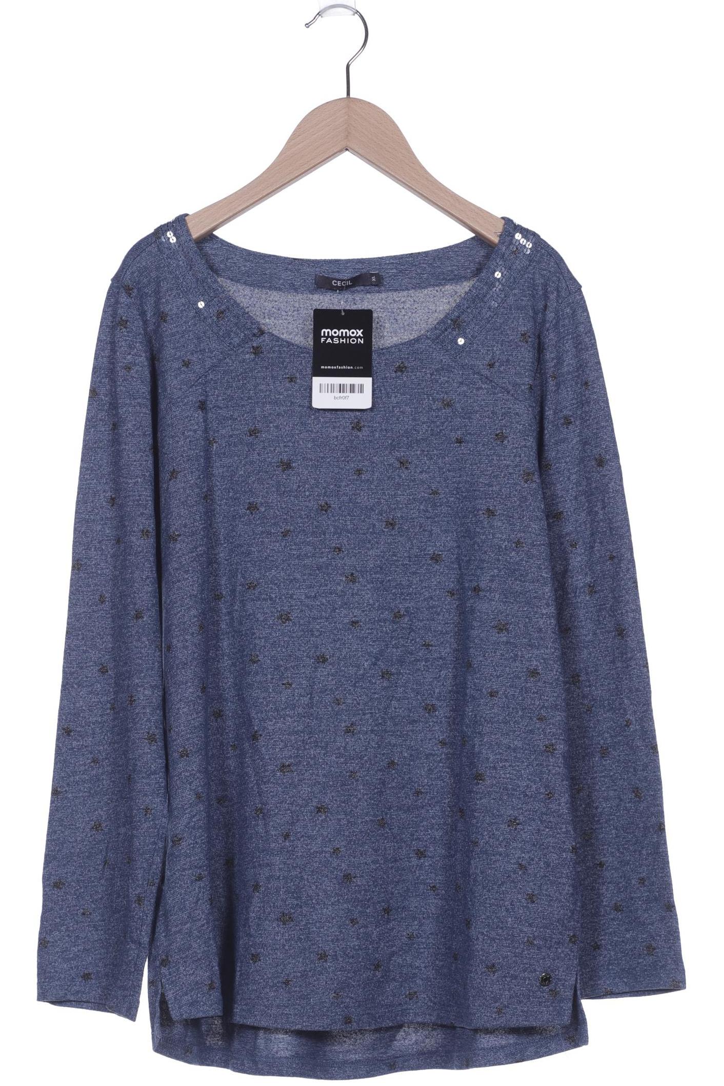 

CECIL Damen Langarmshirt, blau