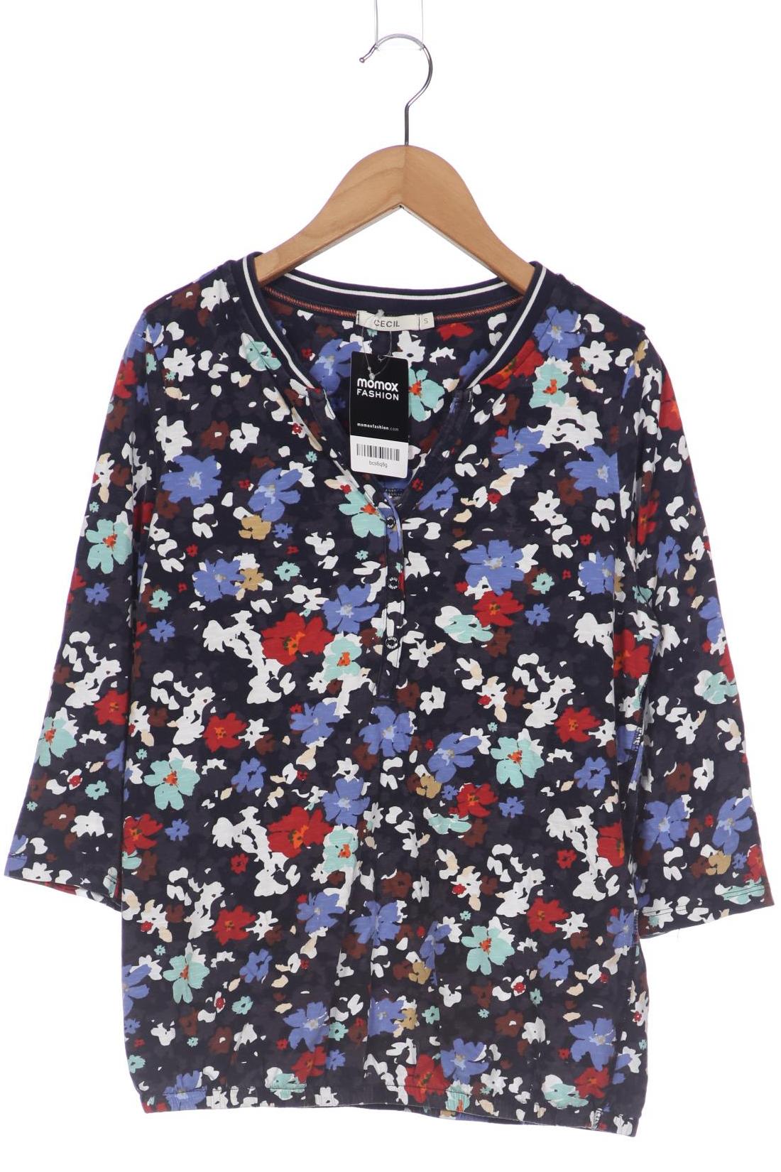 

Cecil Damen Langarmshirt, marineblau, Gr. 36
