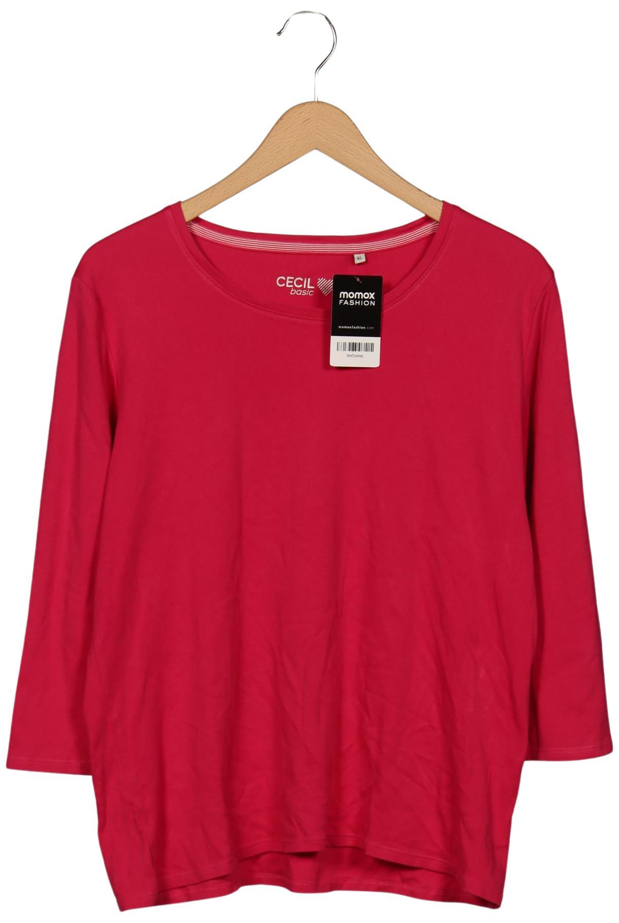 

Cecil Damen Langarmshirt, rot, Gr. 44