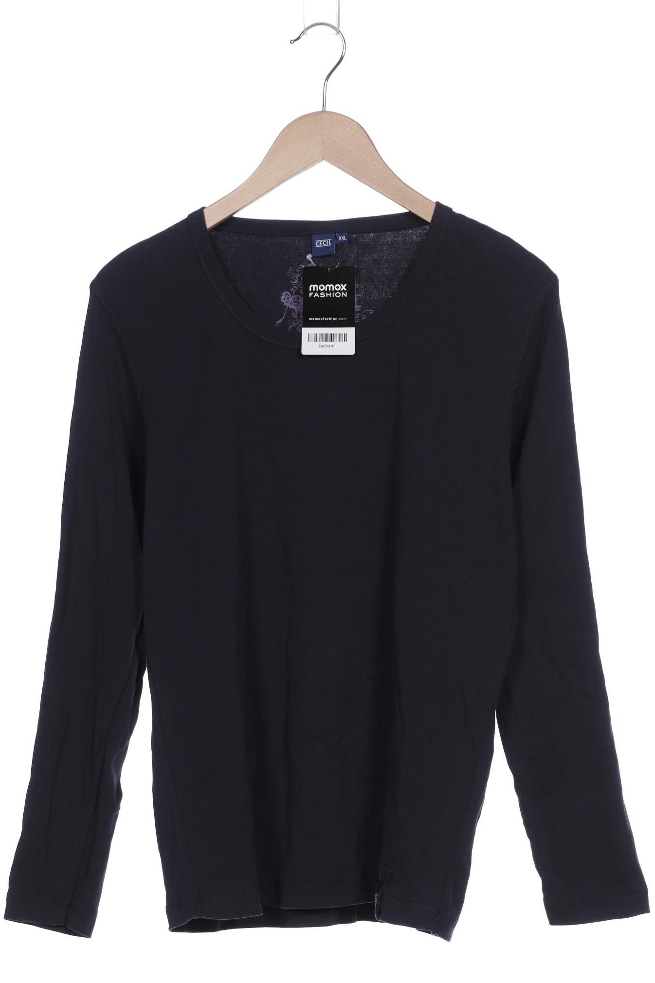 

CECIL Damen Langarmshirt, marineblau