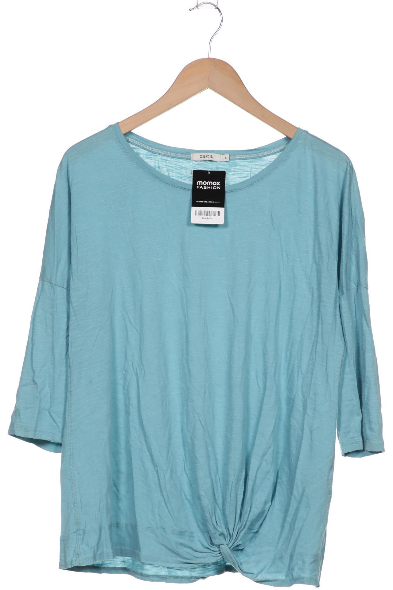 

CECIL Damen Langarmshirt, blau