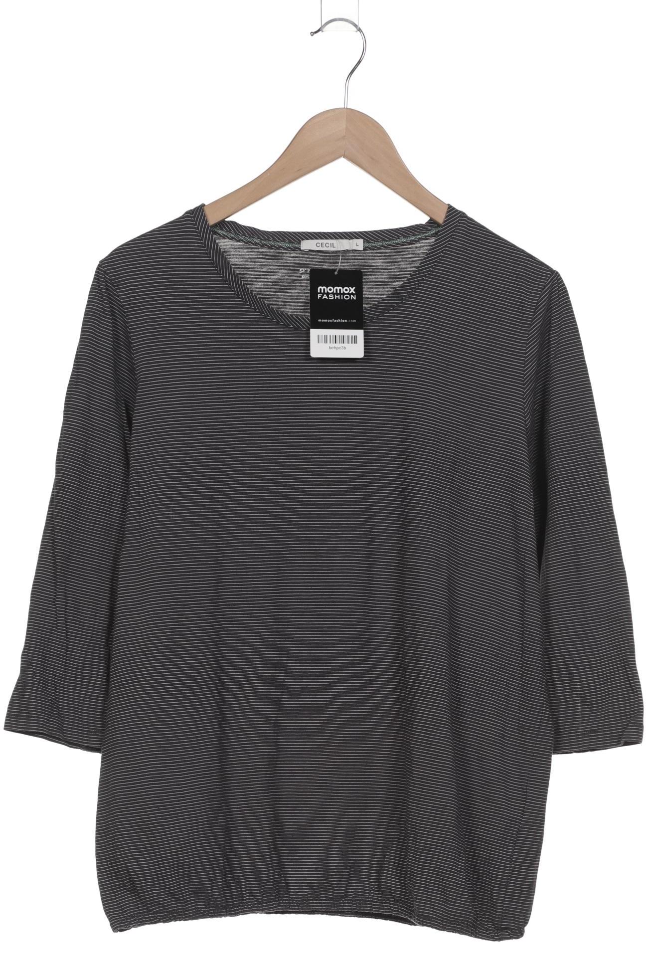 

Cecil Damen Langarmshirt, schwarz, Gr. 42