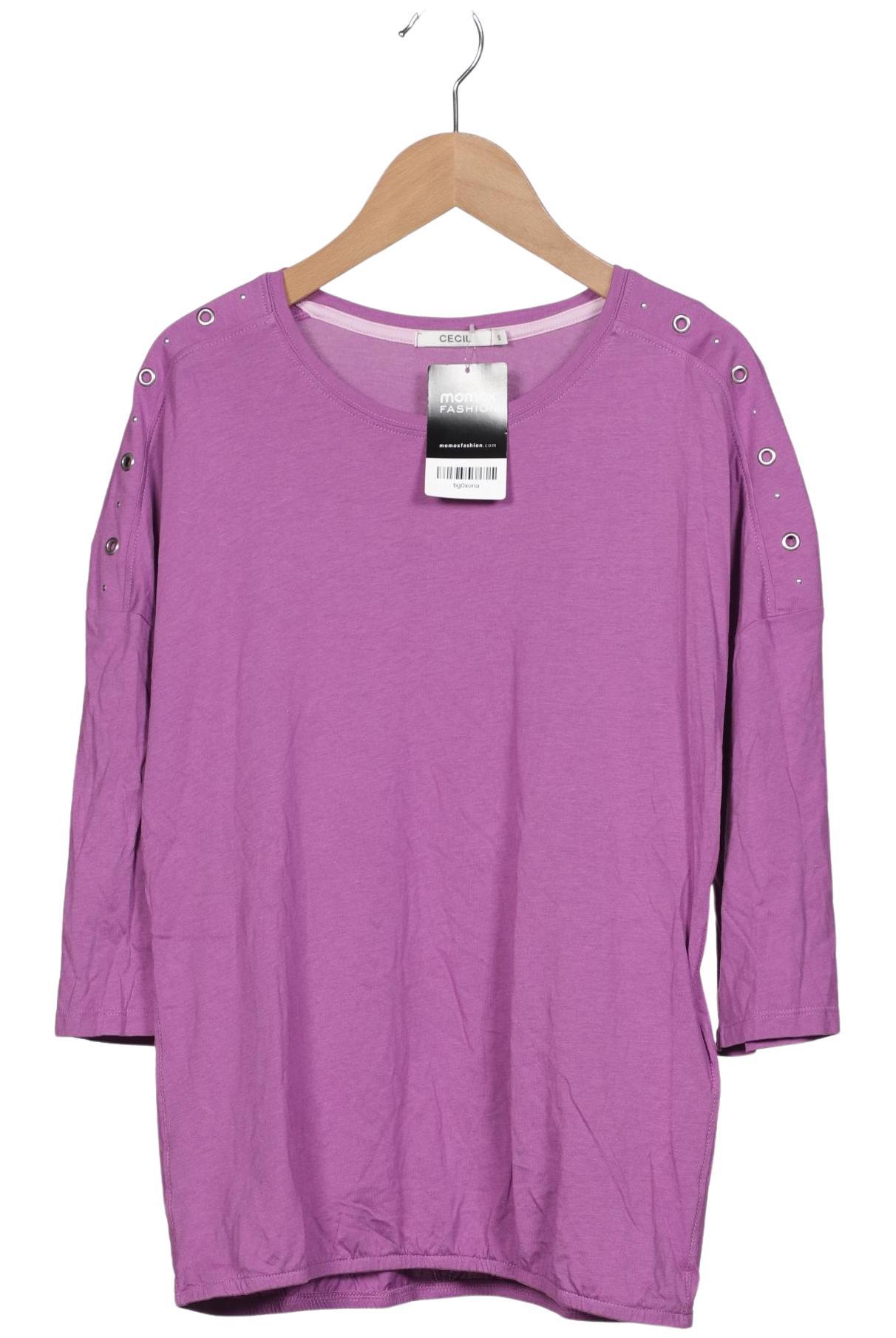 

Cecil Damen Langarmshirt, flieder, Gr. 36